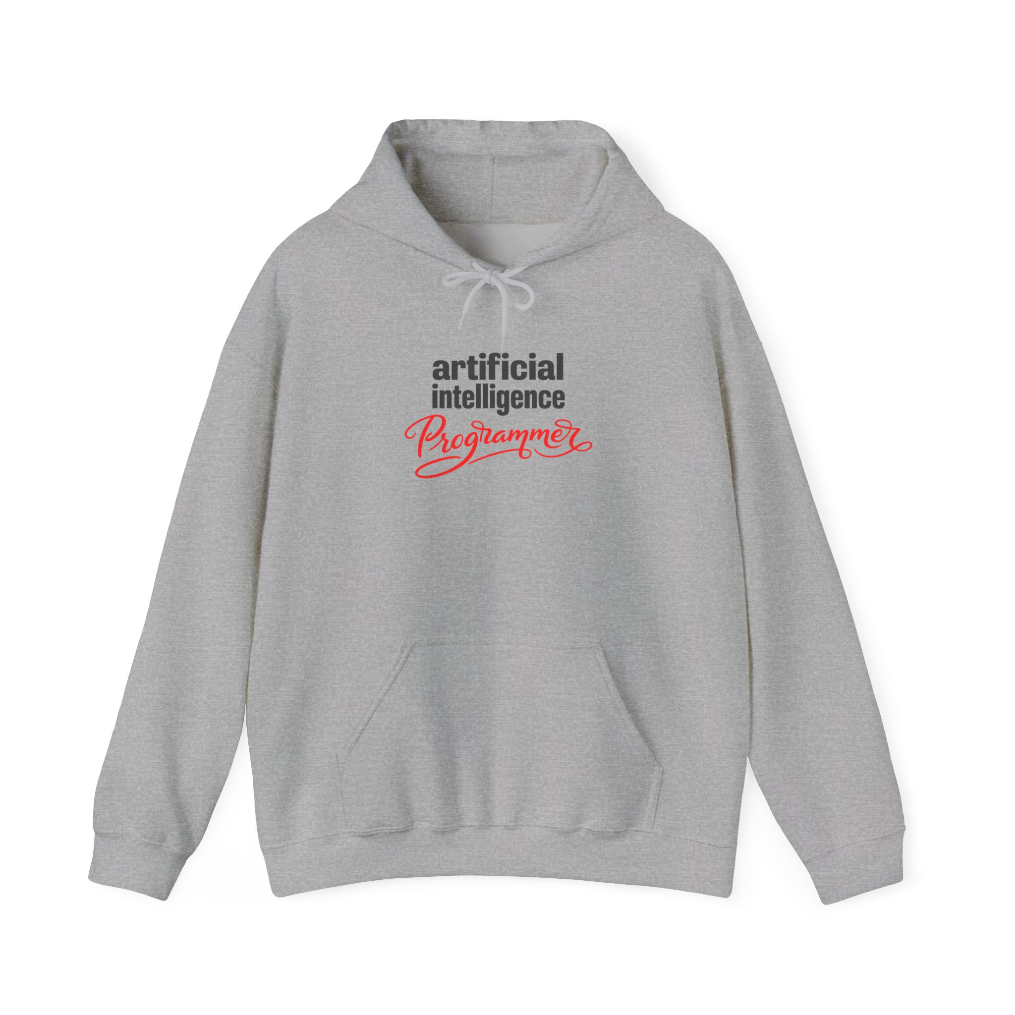 Artificial Intelligence Programmer Hoodie | Bold Script Developer Sweatshirt - Image 41