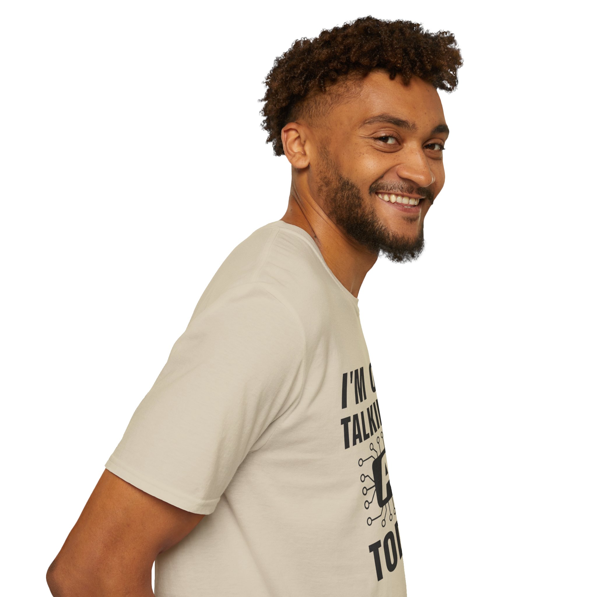 I'm Only Talking to AI Today Tee | Funny Introvert Tech Shirt - Image 25