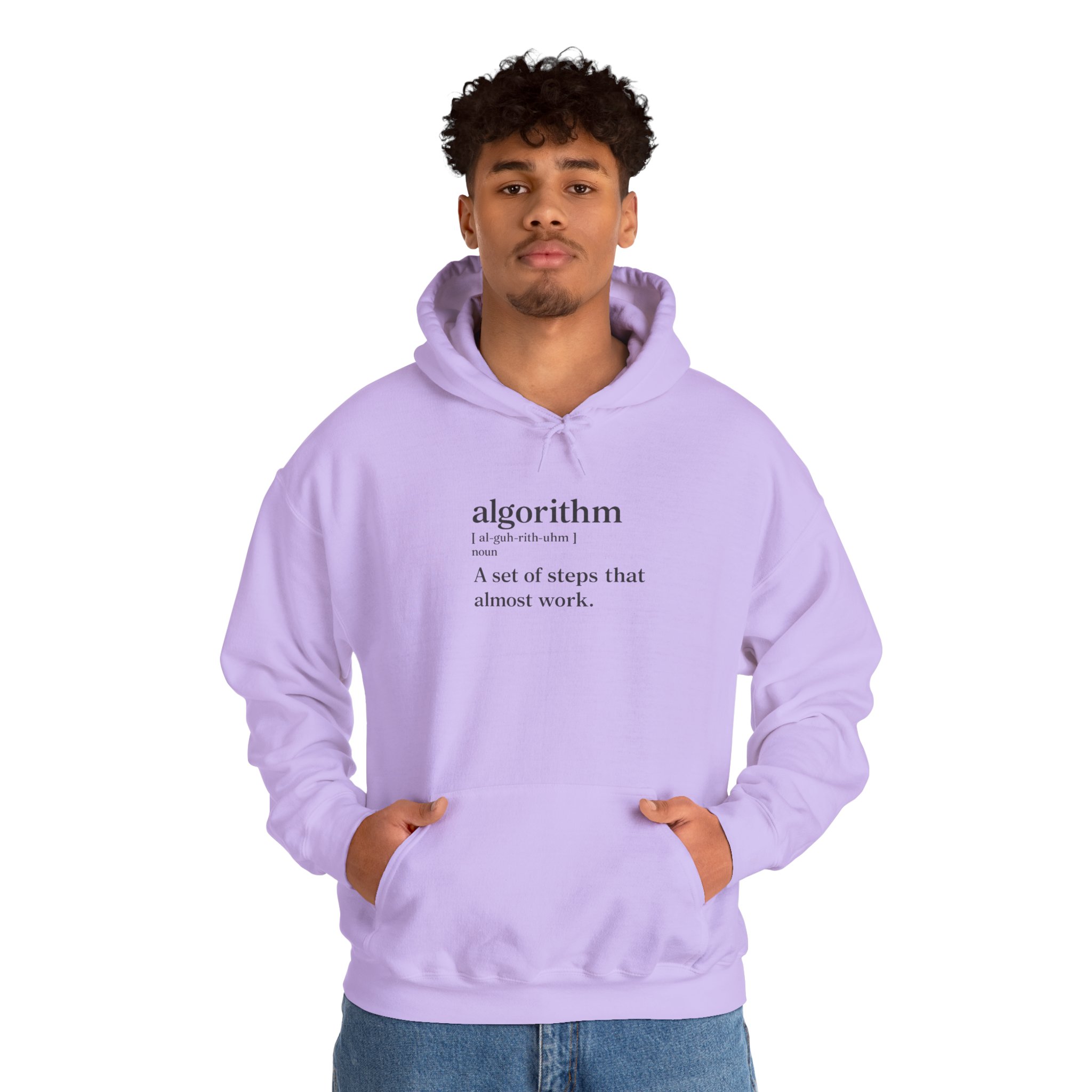 Algorithm Definition – A Set of Steps That Almost Work Funny Hoodie - Image 105
