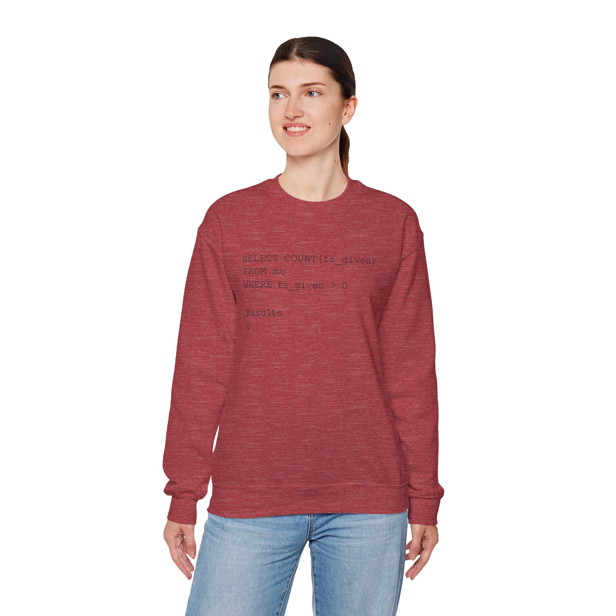 SELECT COUNT Funny SQL Sweatshirt for Data Engineers & Developers - Image 88
