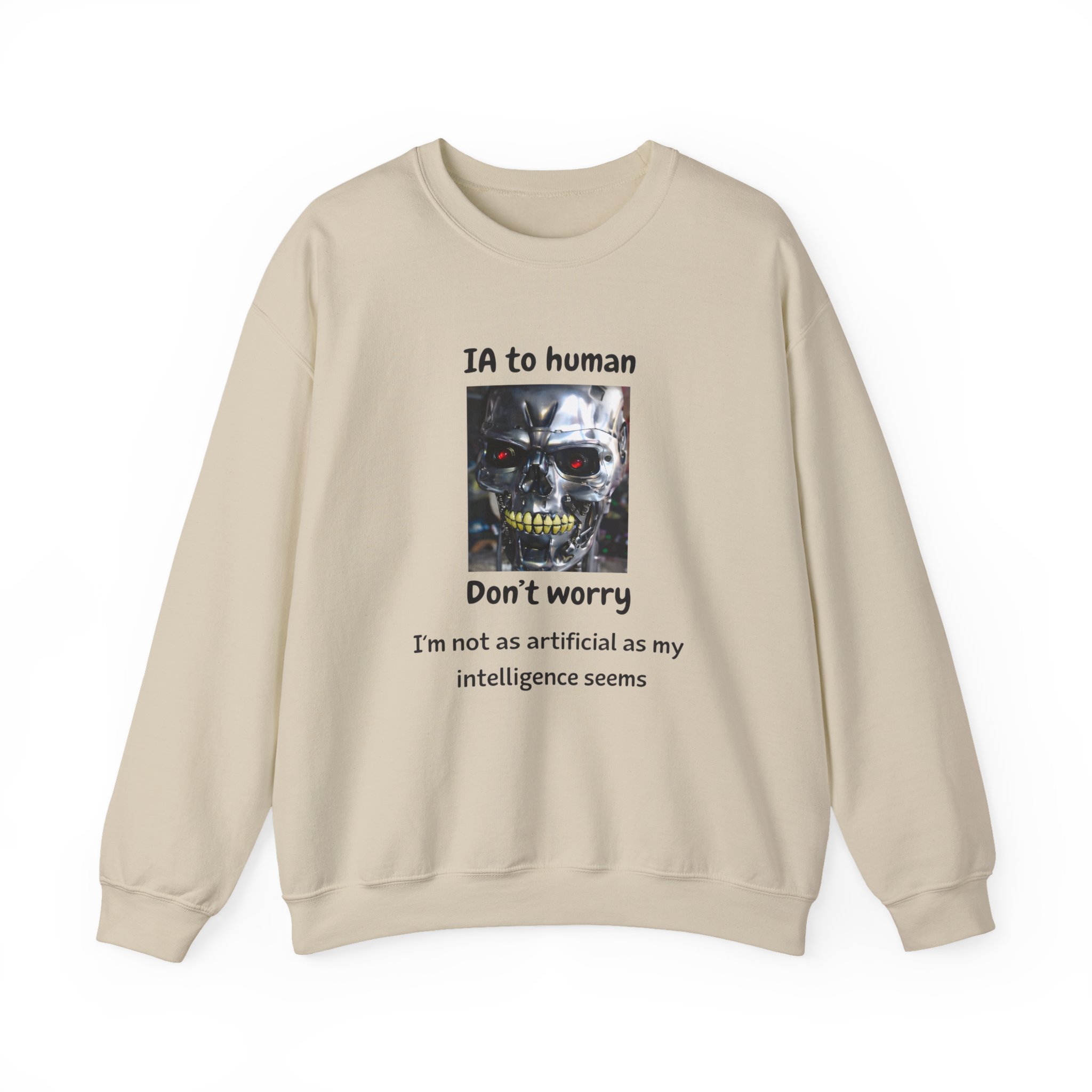 IA to Human Don't Worry — Funny AI Sweatshirt Gift for Developers - Image 40