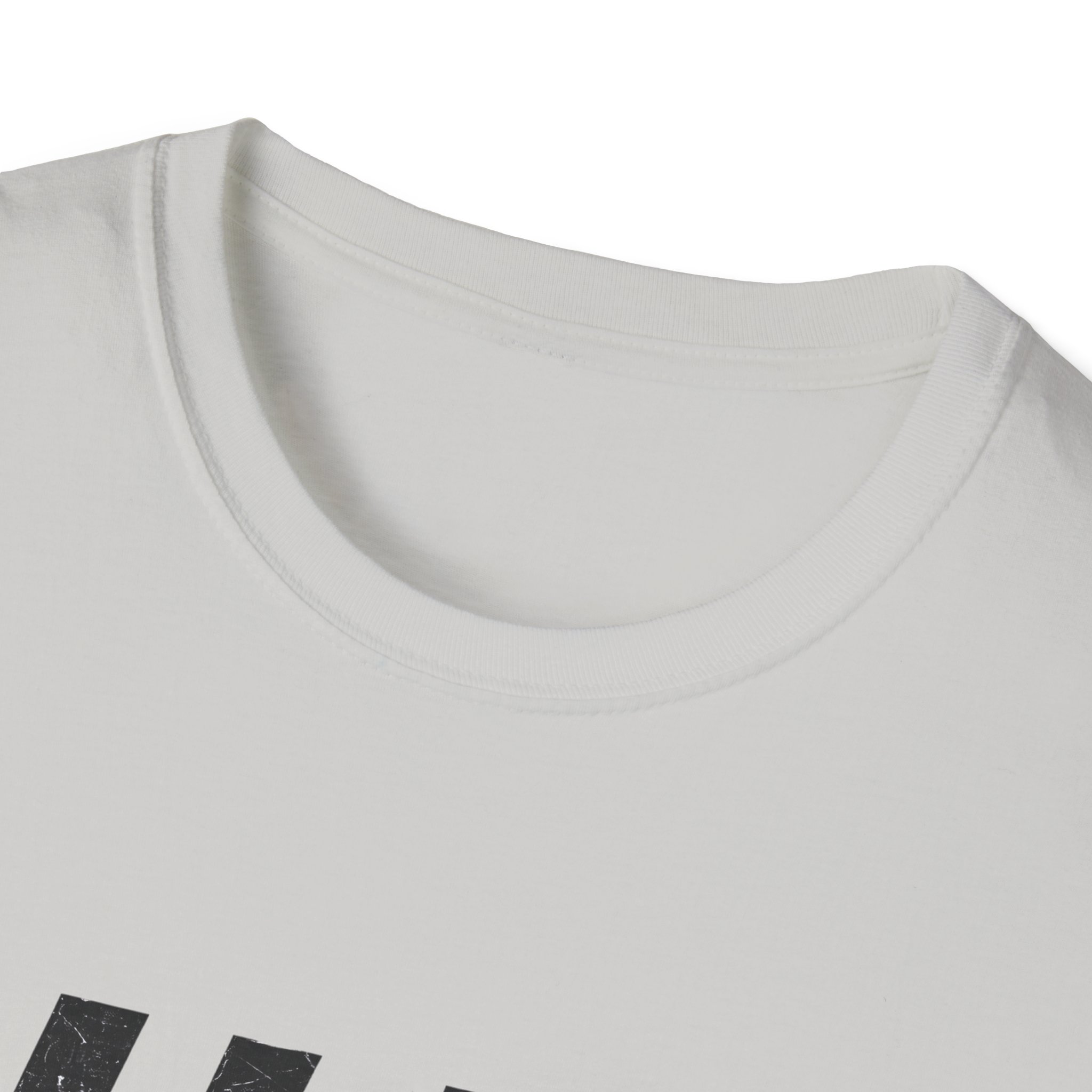 #AI Distressed Dark Minimalist Artificial Intelligence Graphic T-Shirt - Image 36