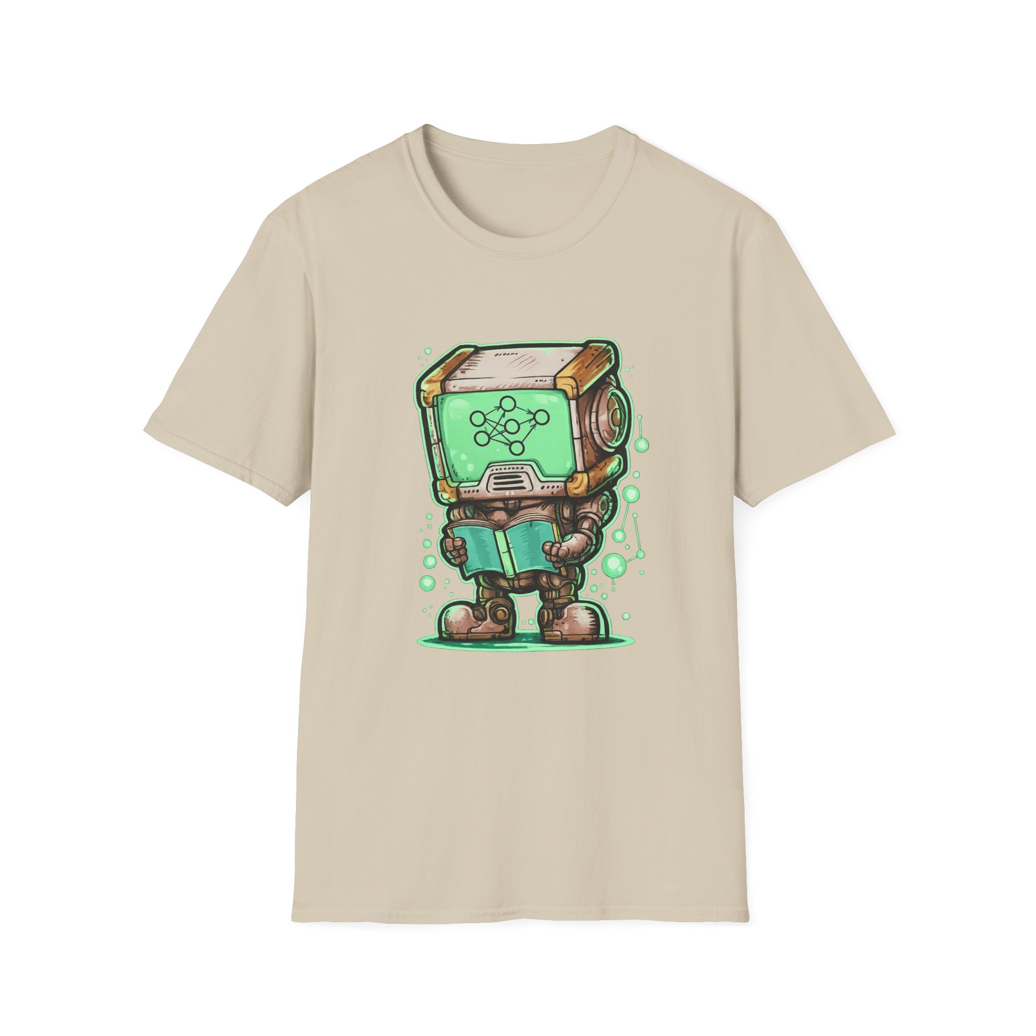 AI Robot Reading Tee | Neural Network Shirt for ML Engineers - Image 28