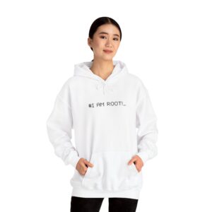 #I Am Root — Linux Hacker Hoodie Gift for Sysadmins & Developers
