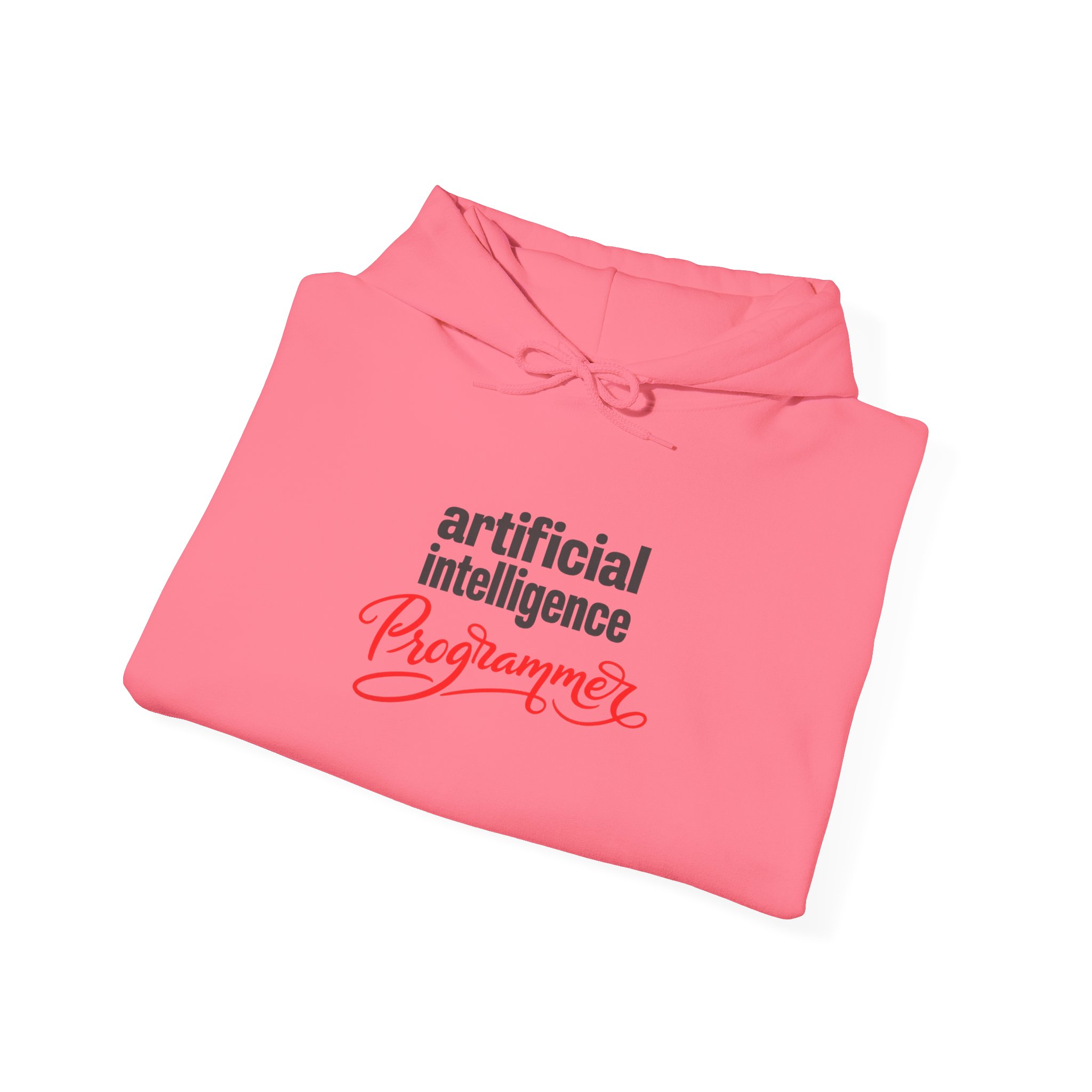 Artificial Intelligence Programmer Hoodie | Bold Script Developer Sweatshirt - Image 104