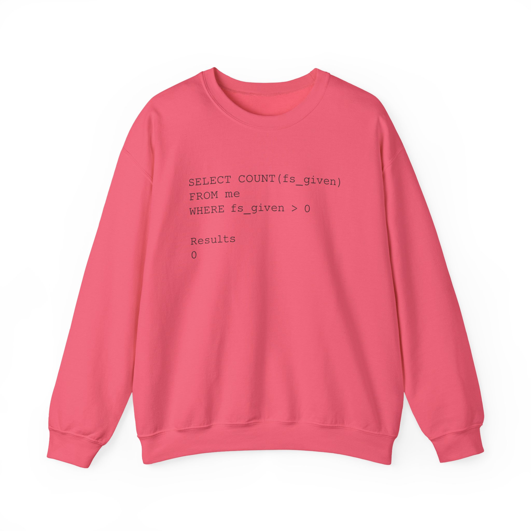 SELECT COUNT Funny SQL Sweatshirt for Data Engineers & Developers - Image 73