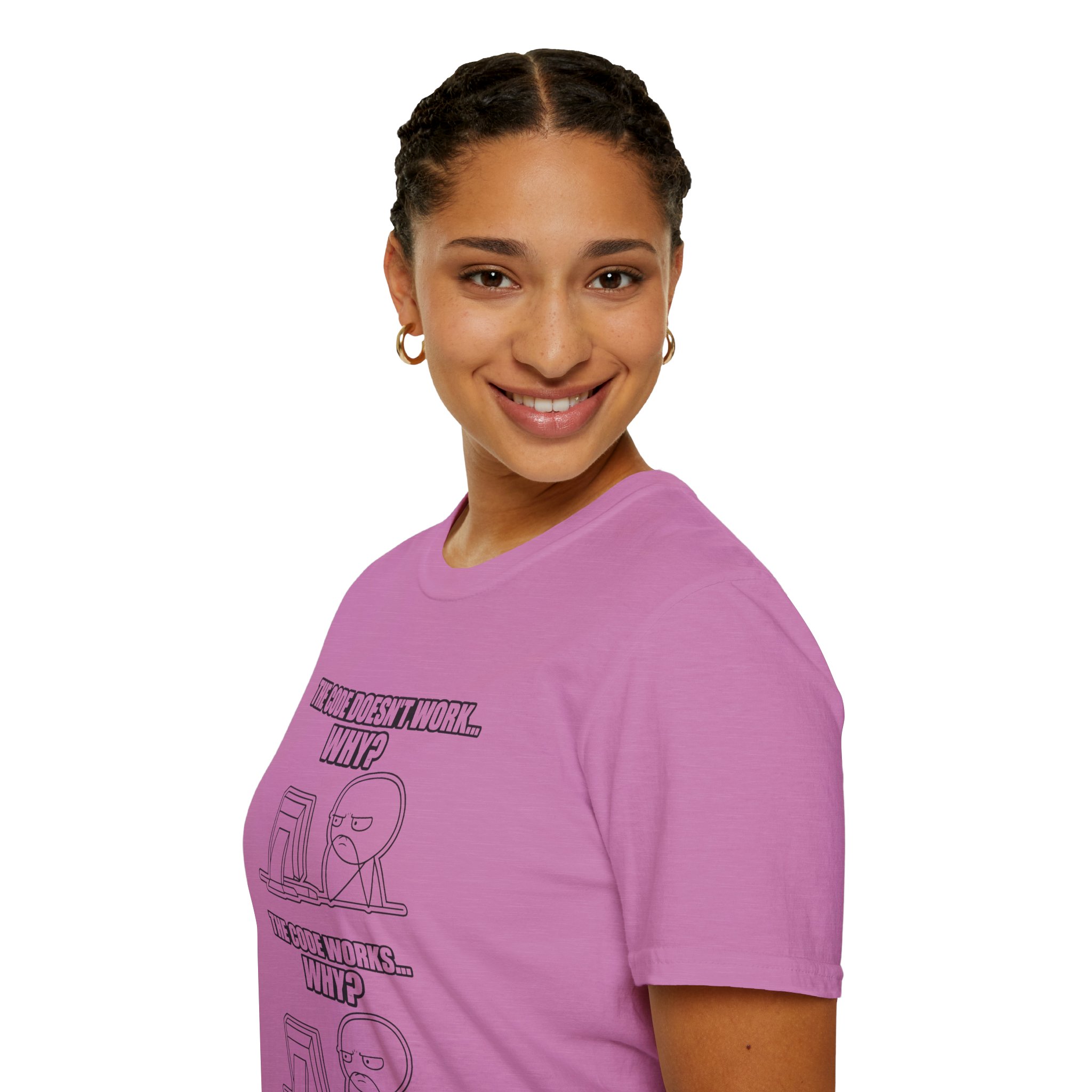 Now That Is a Powerful Cat — Funny AI Meme T-Shirt for Tech Nerds - Image 51