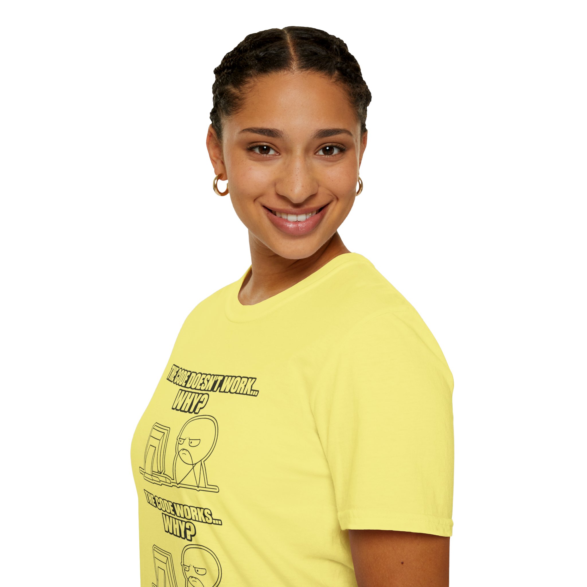 Now That Is a Powerful Cat — Funny AI Meme T-Shirt for Tech Nerds - Image 95