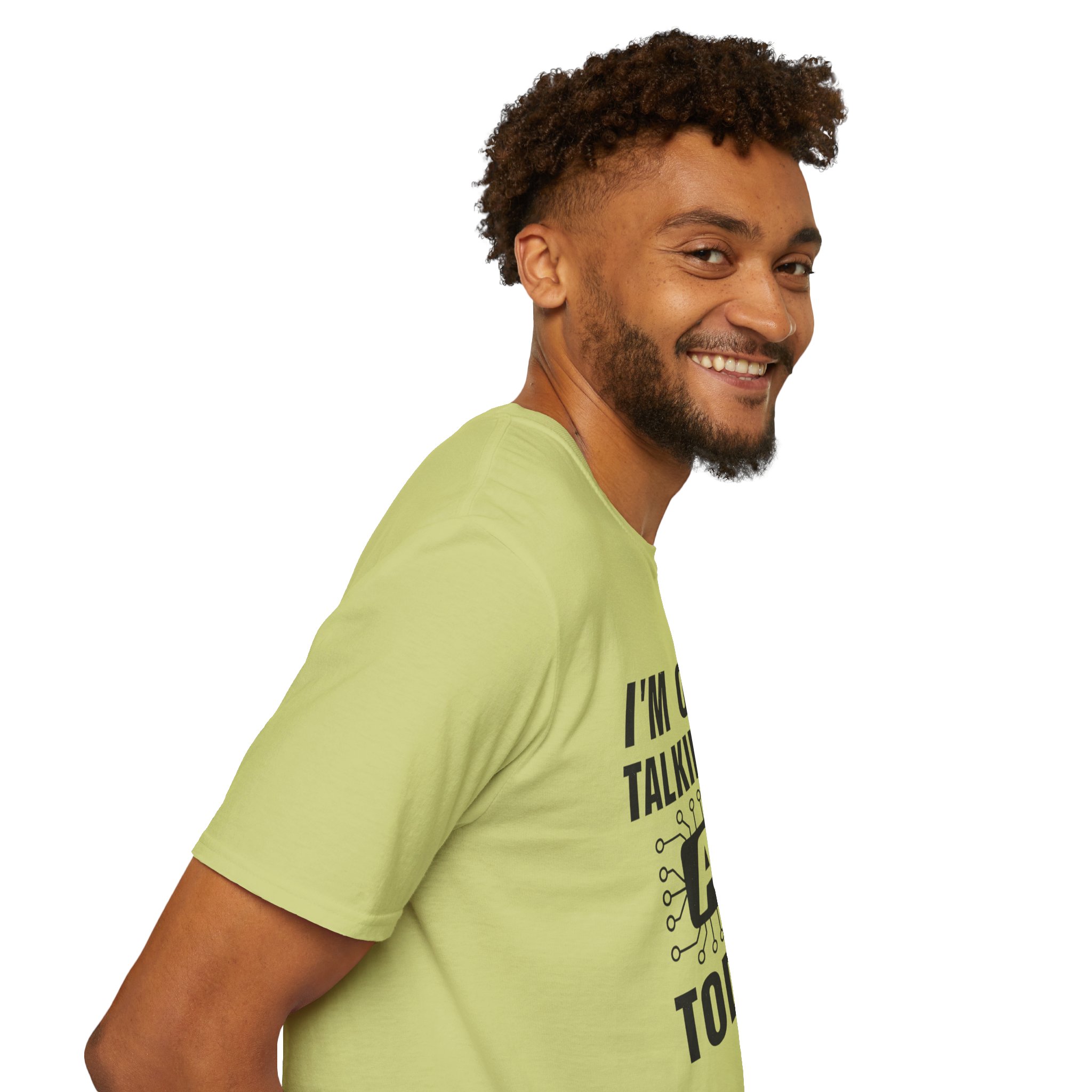 I'm Only Talking to AI Today Tee | Funny Introvert Tech Shirt - Image 61