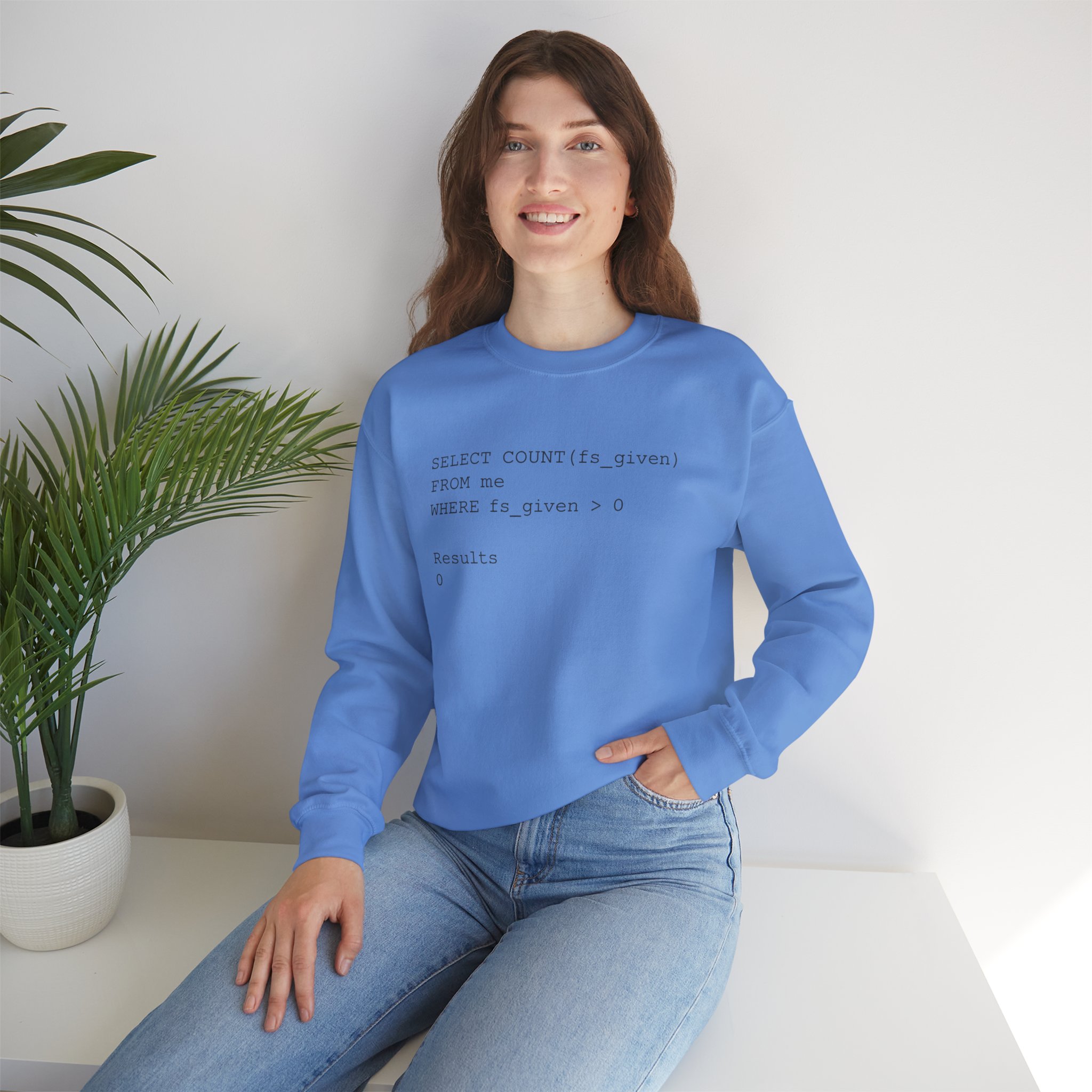 SELECT COUNT Funny SQL Sweatshirt for Data Engineers & Developers - Image 62