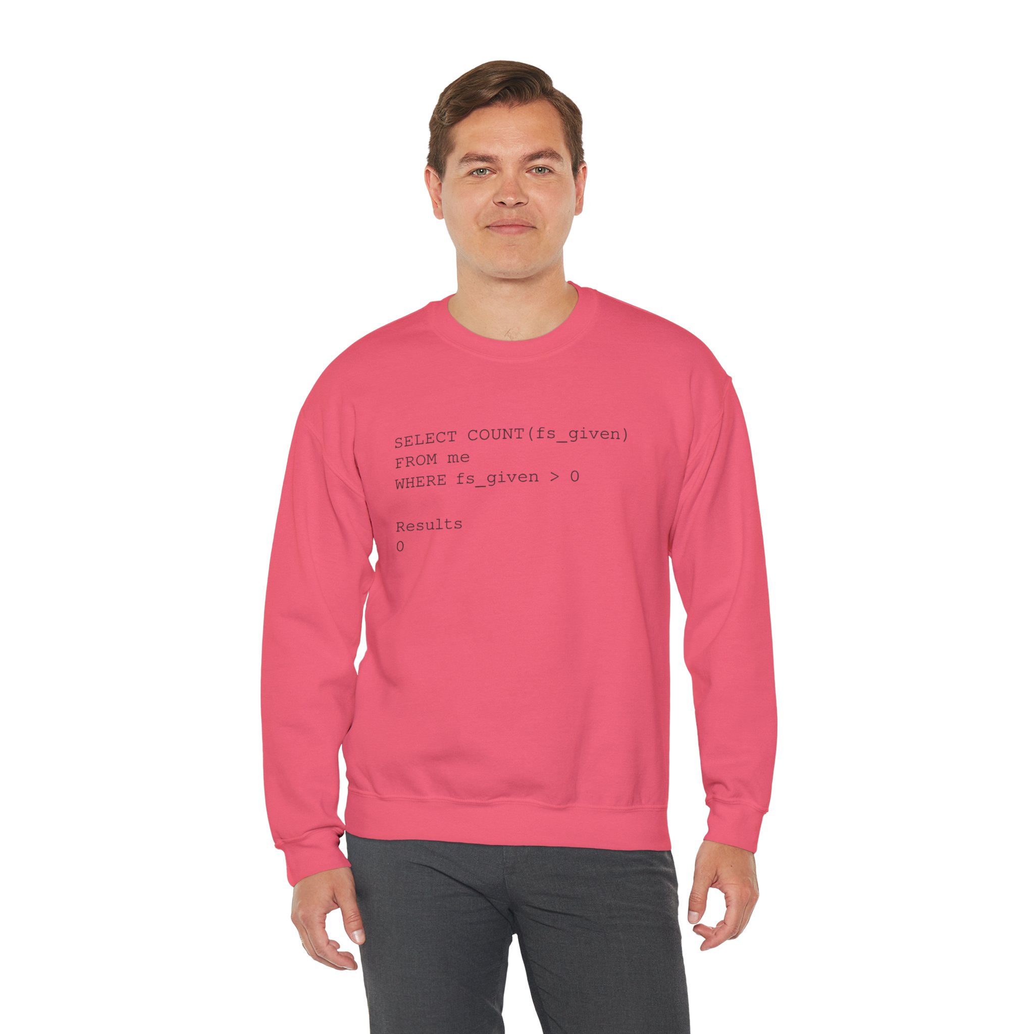 SELECT COUNT Funny SQL Sweatshirt for Data Engineers & Developers - Image 78