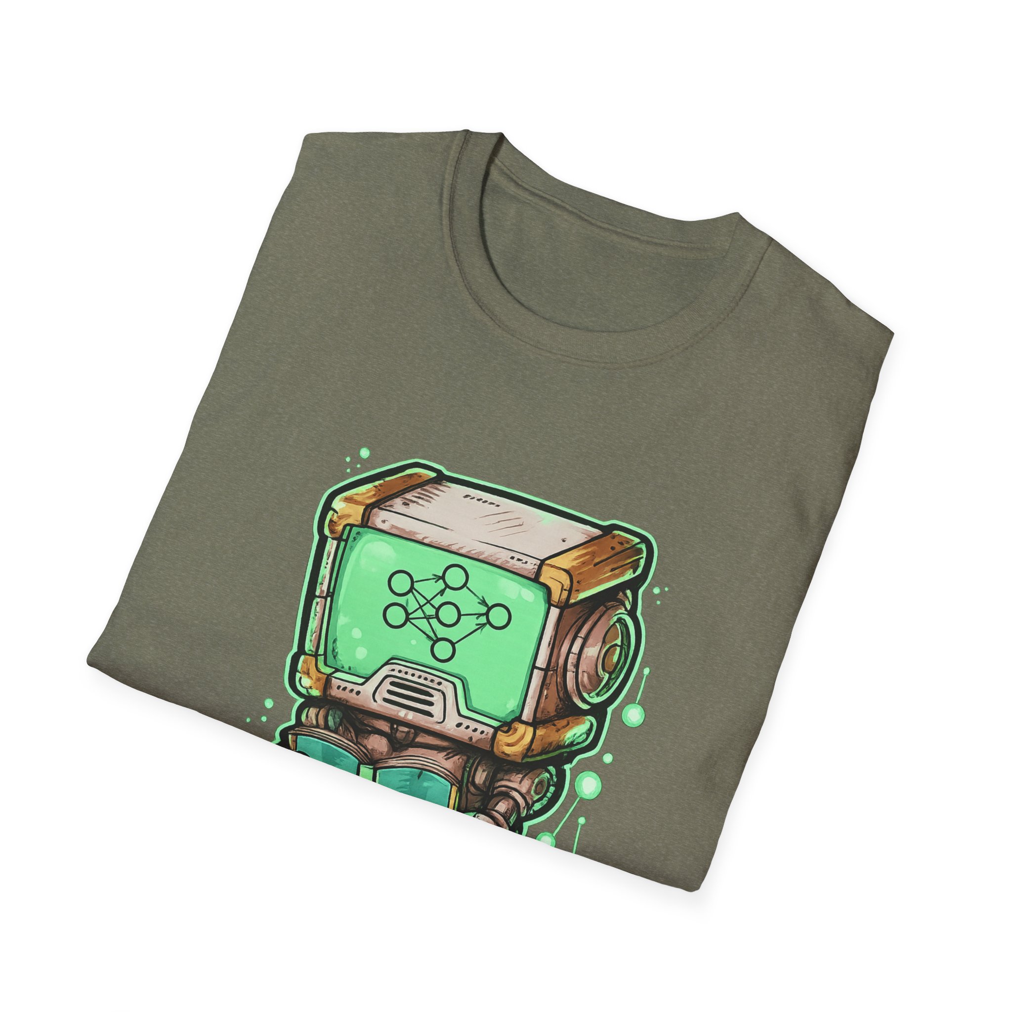 AI Robot Reading Tee | Neural Network Shirt for ML Engineers - Image 58