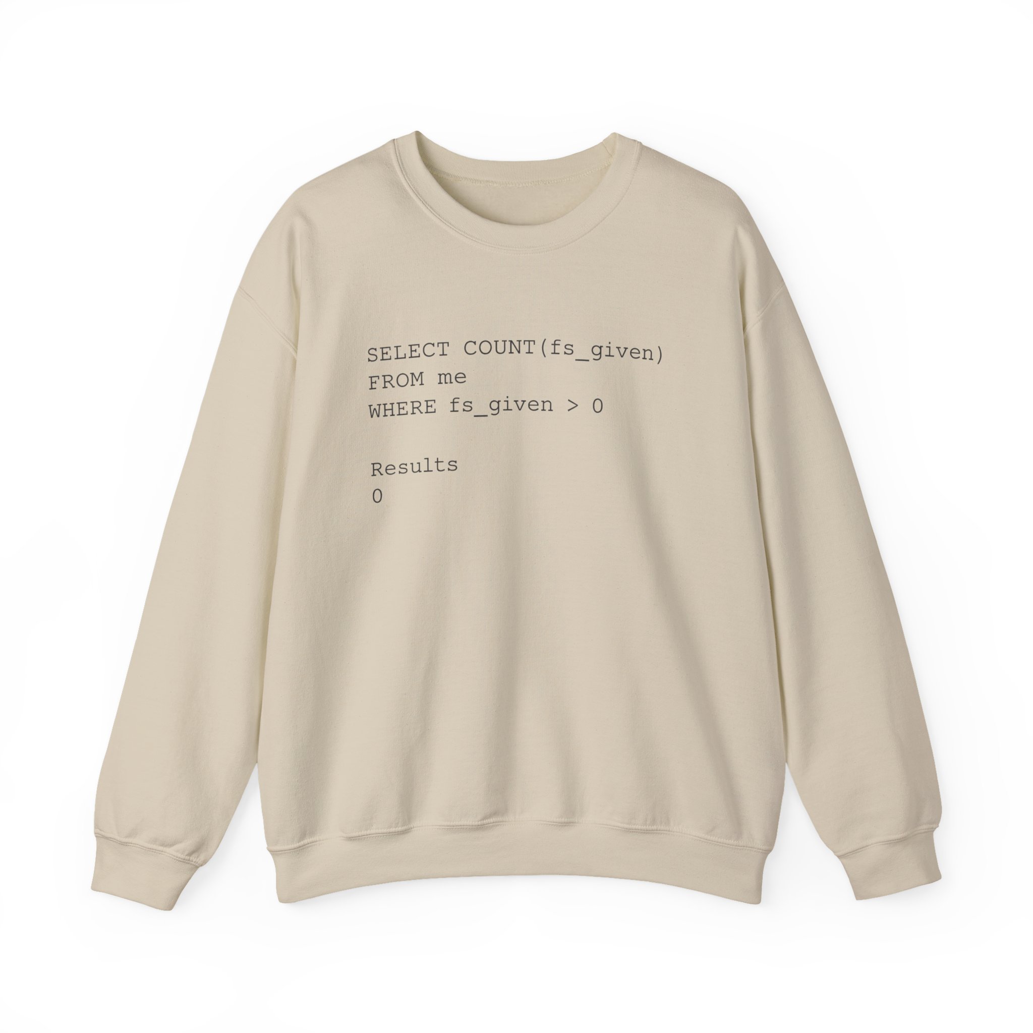 SELECT COUNT Funny SQL Sweatshirt for Data Engineers & Developers - Image 37