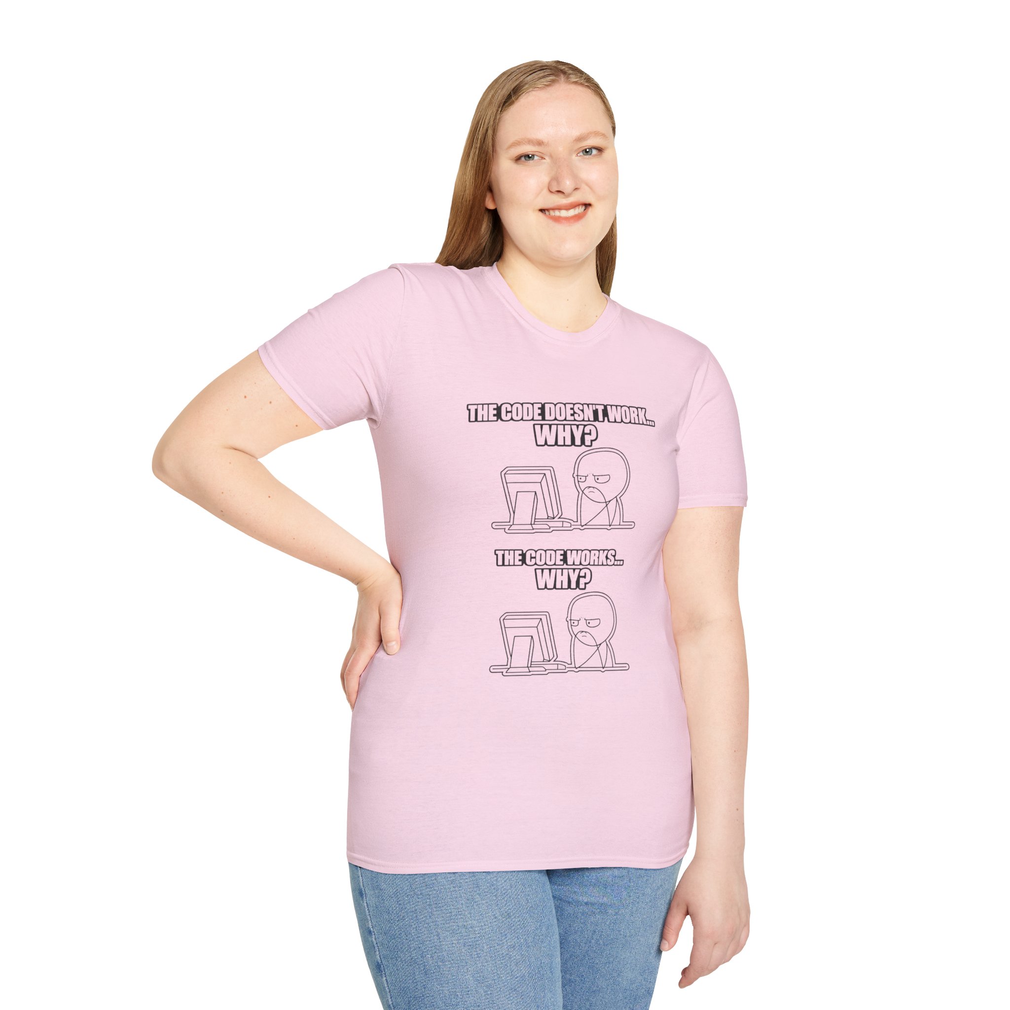 Now That Is a Powerful Cat — Funny AI Meme T-Shirt for Tech Nerds - Image 137