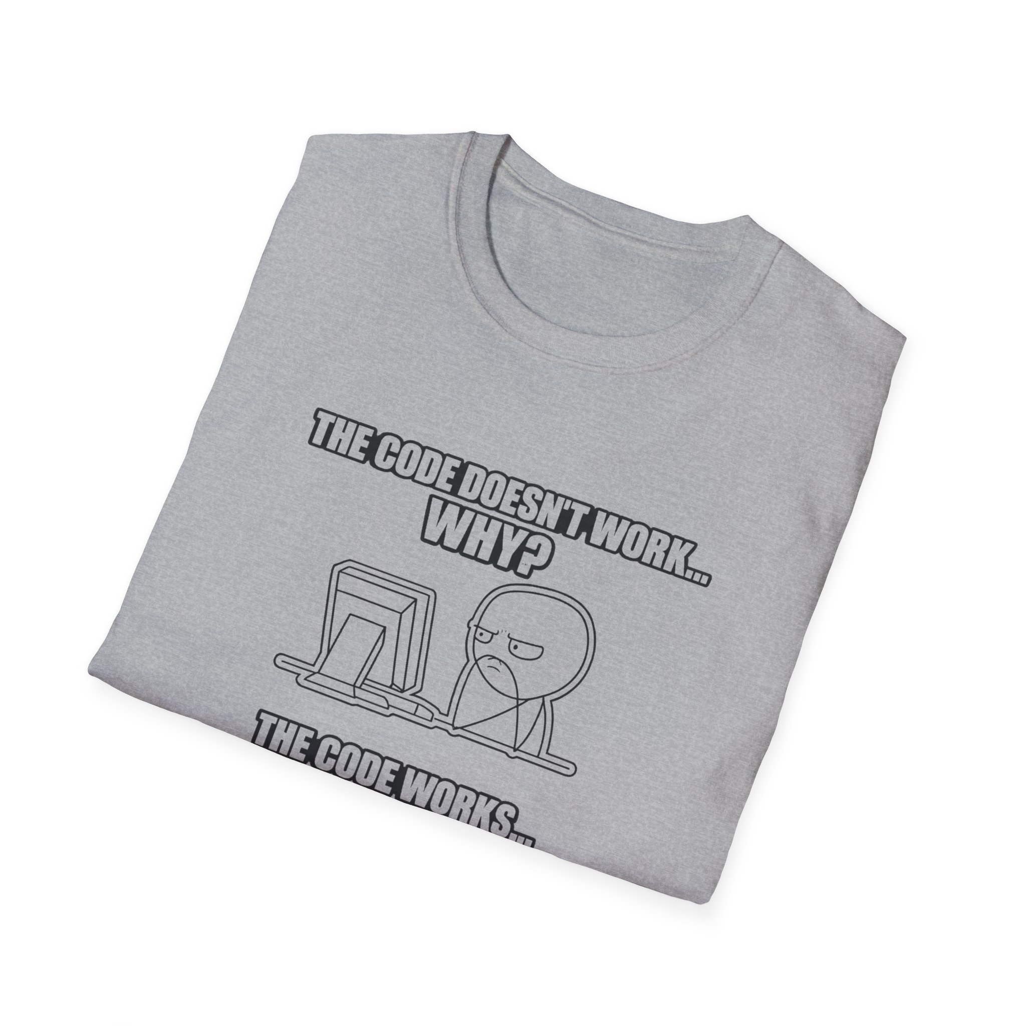Now That Is a Powerful Cat — Funny AI Meme T-Shirt for Tech Nerds - Image 37