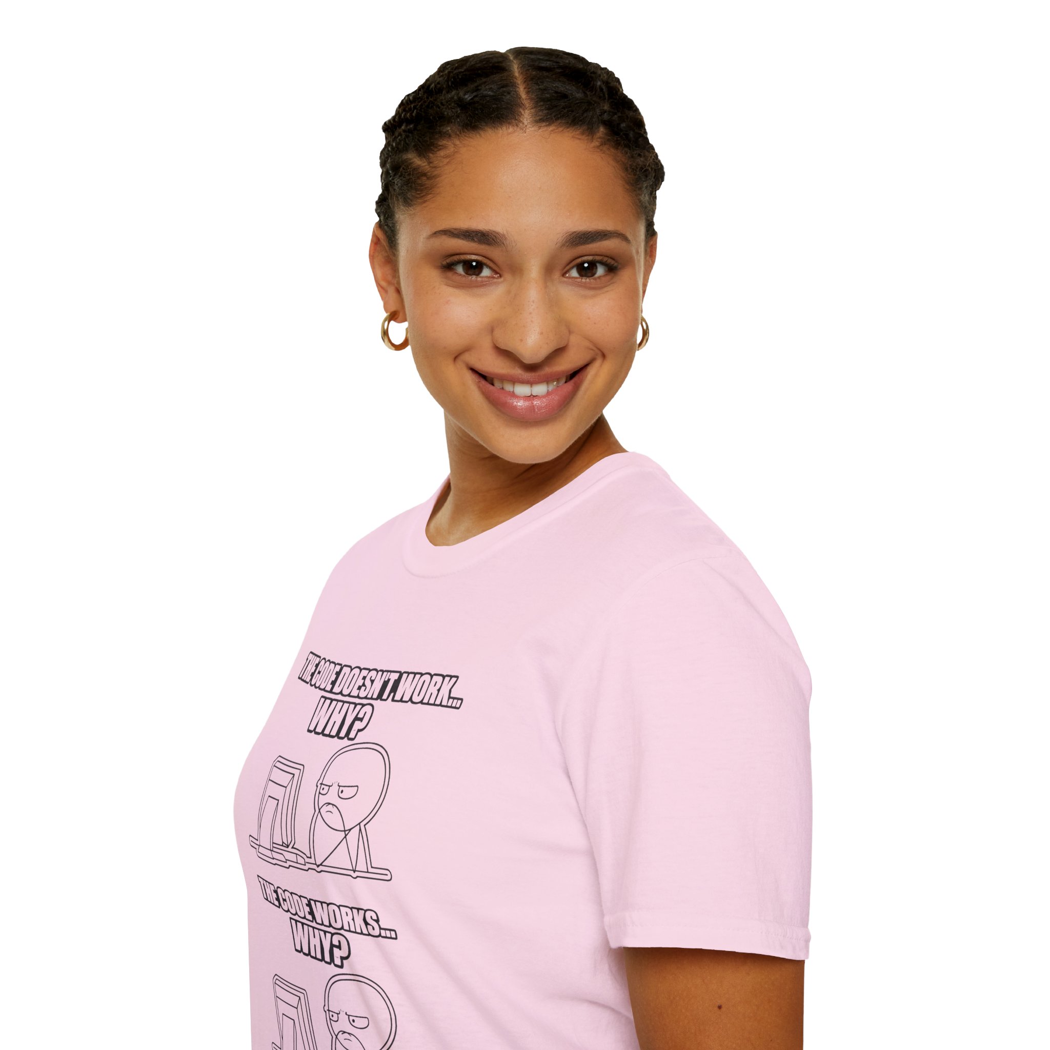 Now That Is a Powerful Cat — Funny AI Meme T-Shirt for Tech Nerds - Image 139