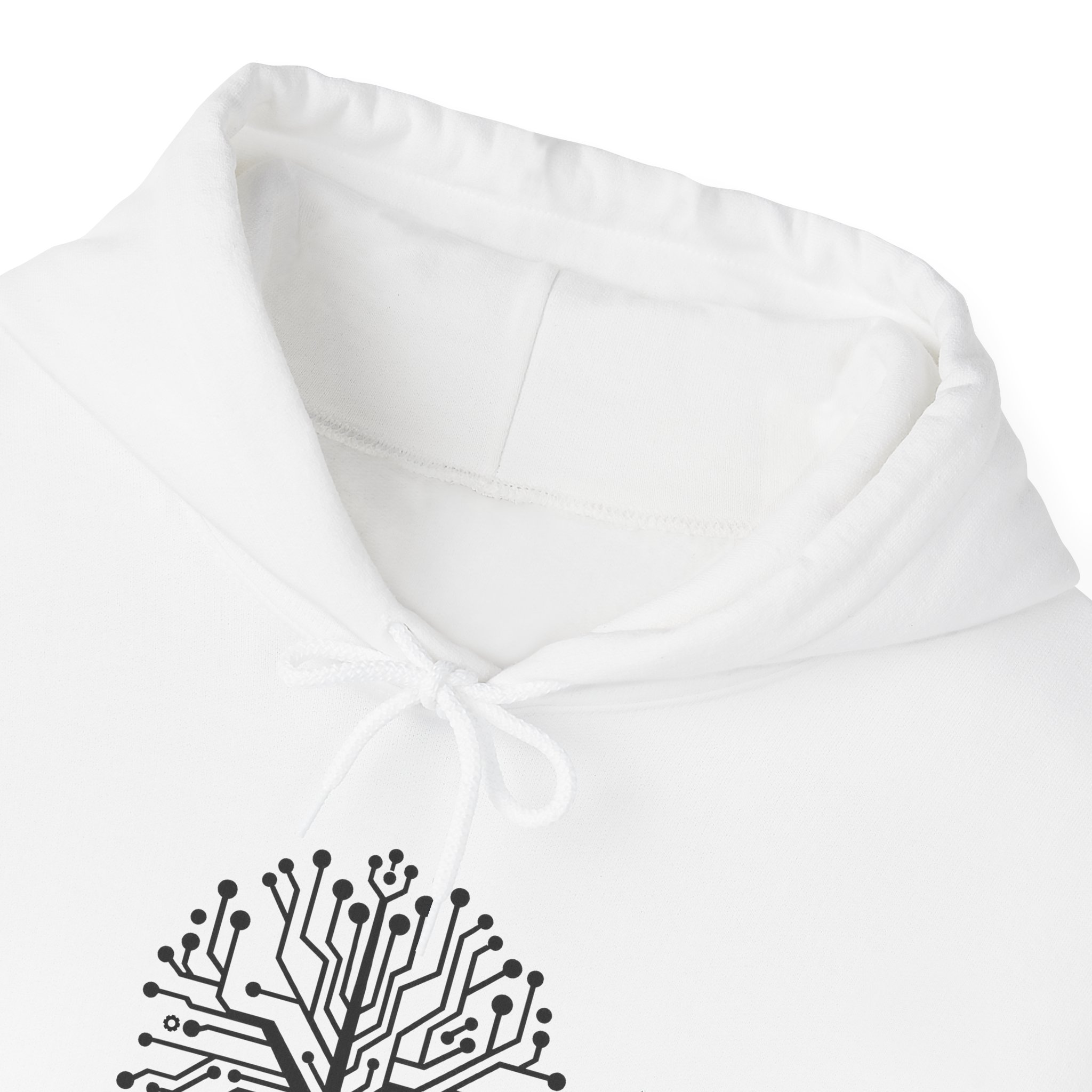 Neural Tree Cat Hoodie | AI Nature Pullover for Developers & Cat Lovers - Image 17