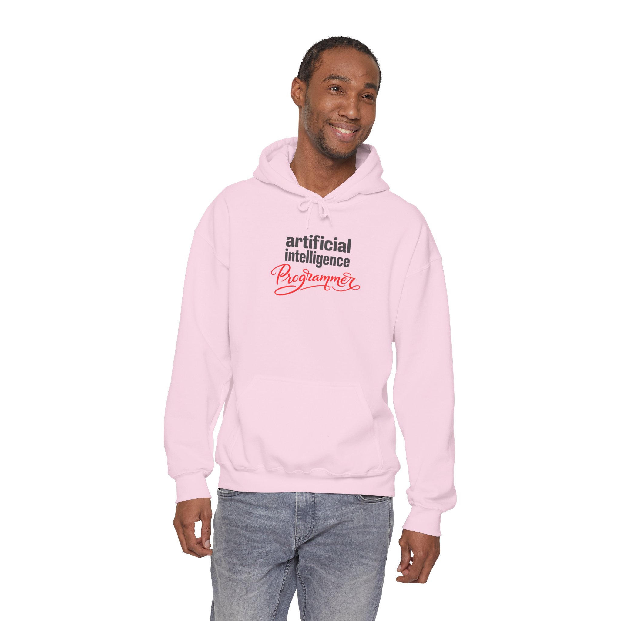 Artificial Intelligence Programmer Hoodie | Bold Script Developer Sweatshirt - Image 88