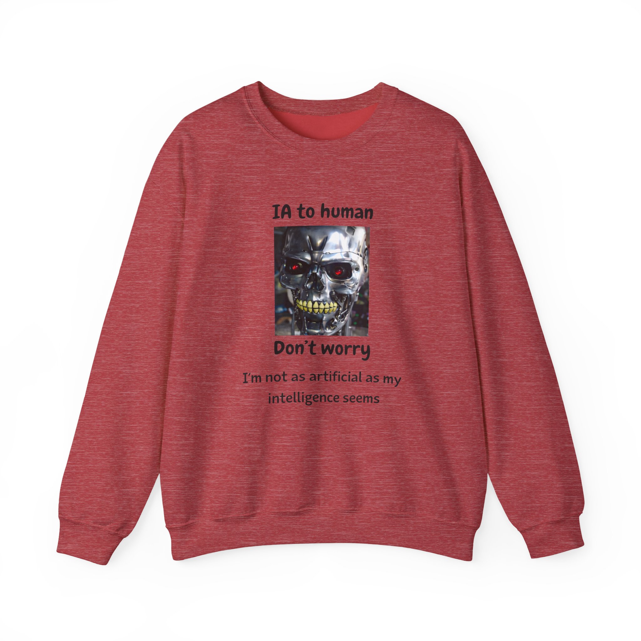 IA to Human Don't Worry — Funny AI Sweatshirt Gift for Developers - Image 90