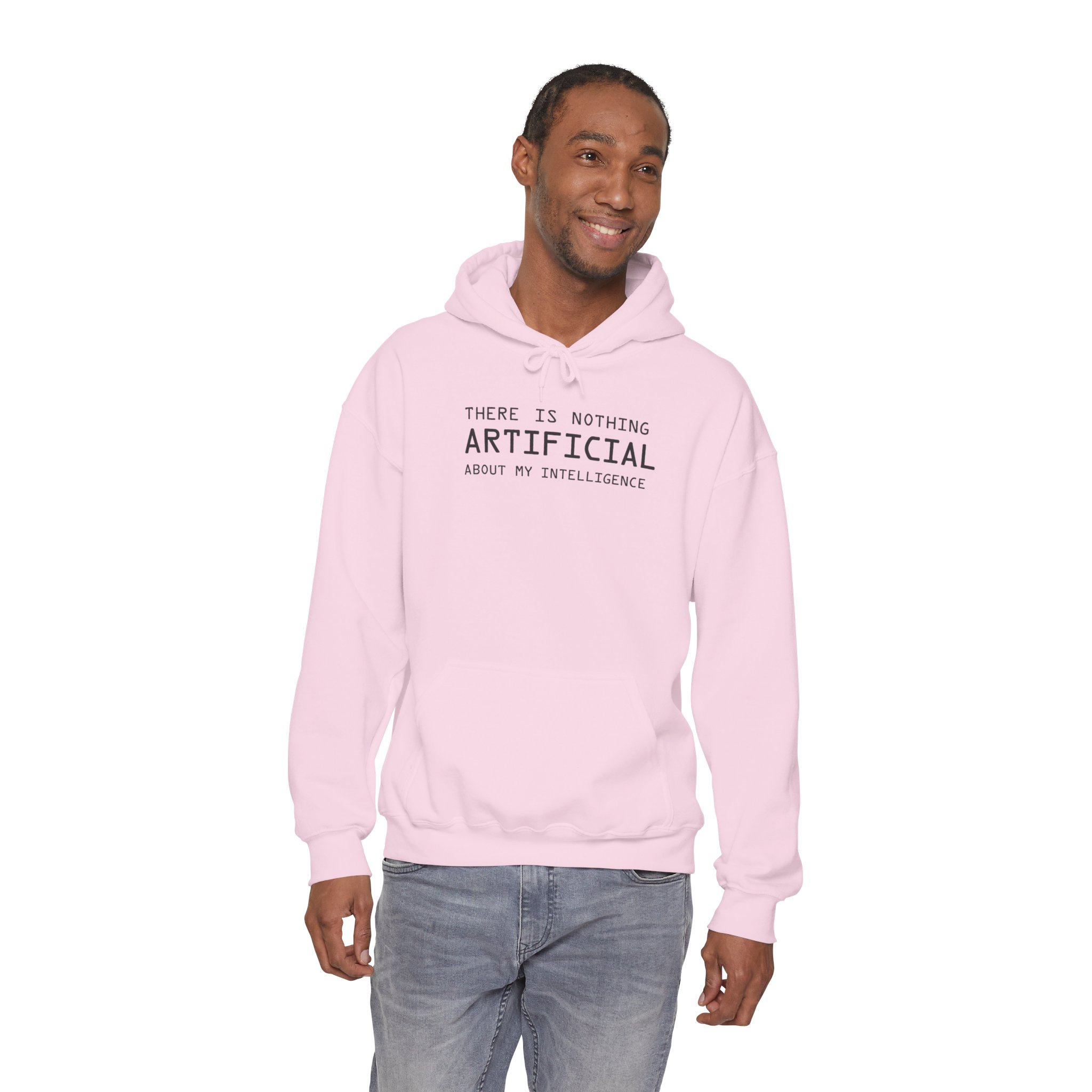 There Is Nothing Artificial About My Intelligence – Funny AI Hoodie - Image 106