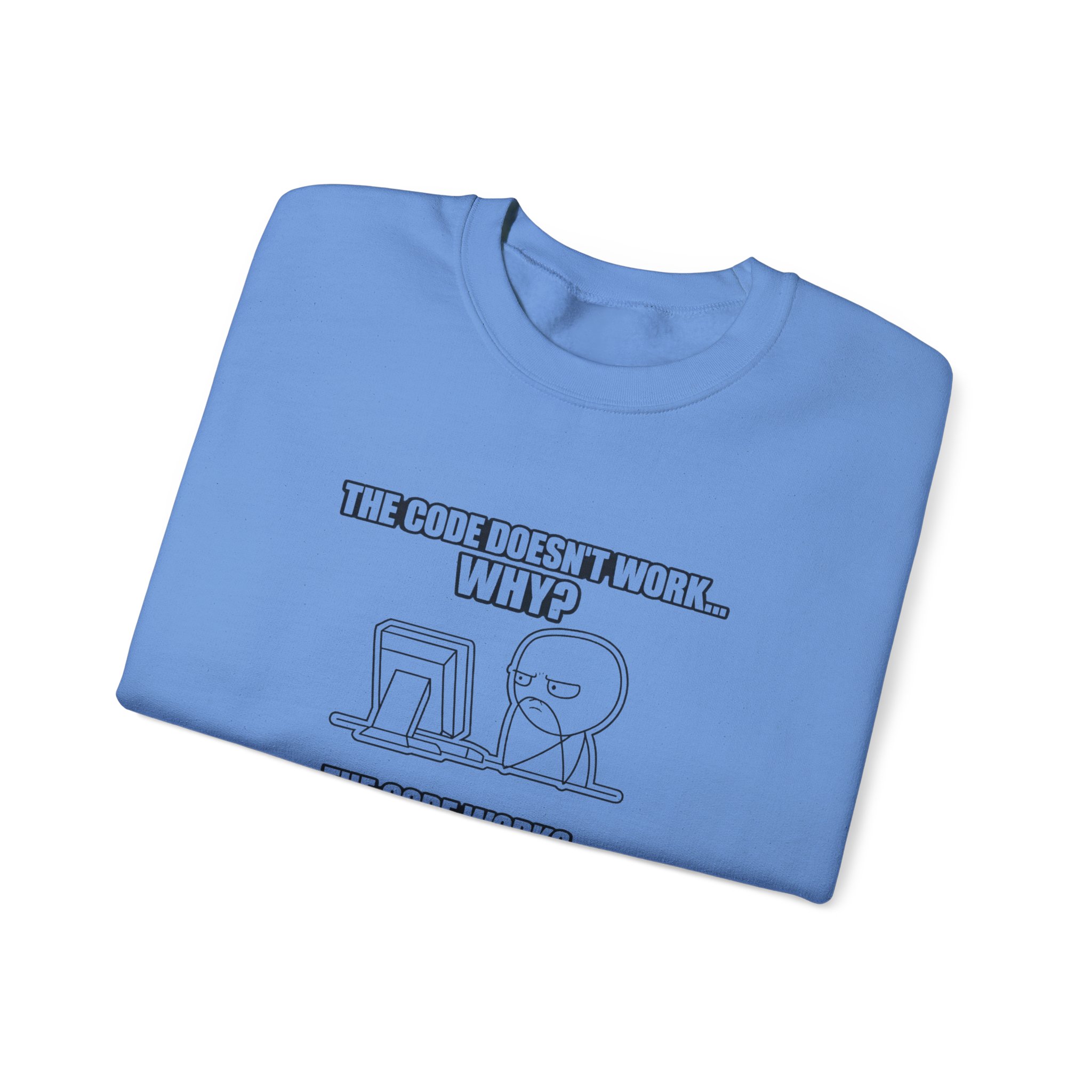 Now That Is a Powerful Cat — AI Meme Sweatshirt for Developers & Tech Fans - Image 66