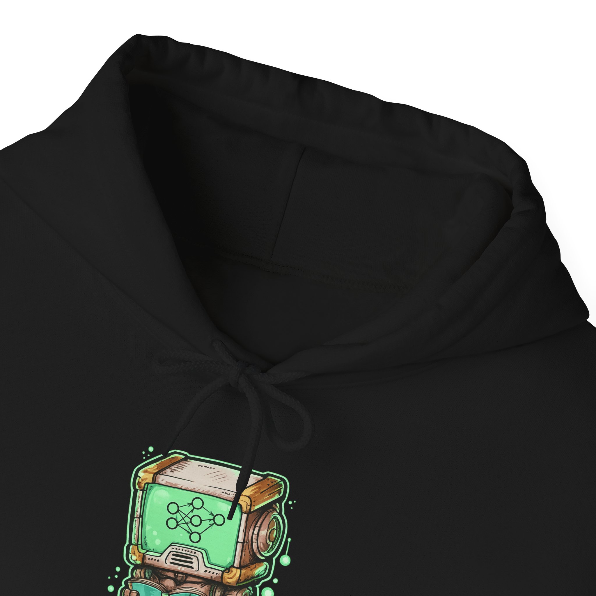 AI Robot Reading Hoodie | Neural Network Sweatshirt for ML Engineers - Image 32