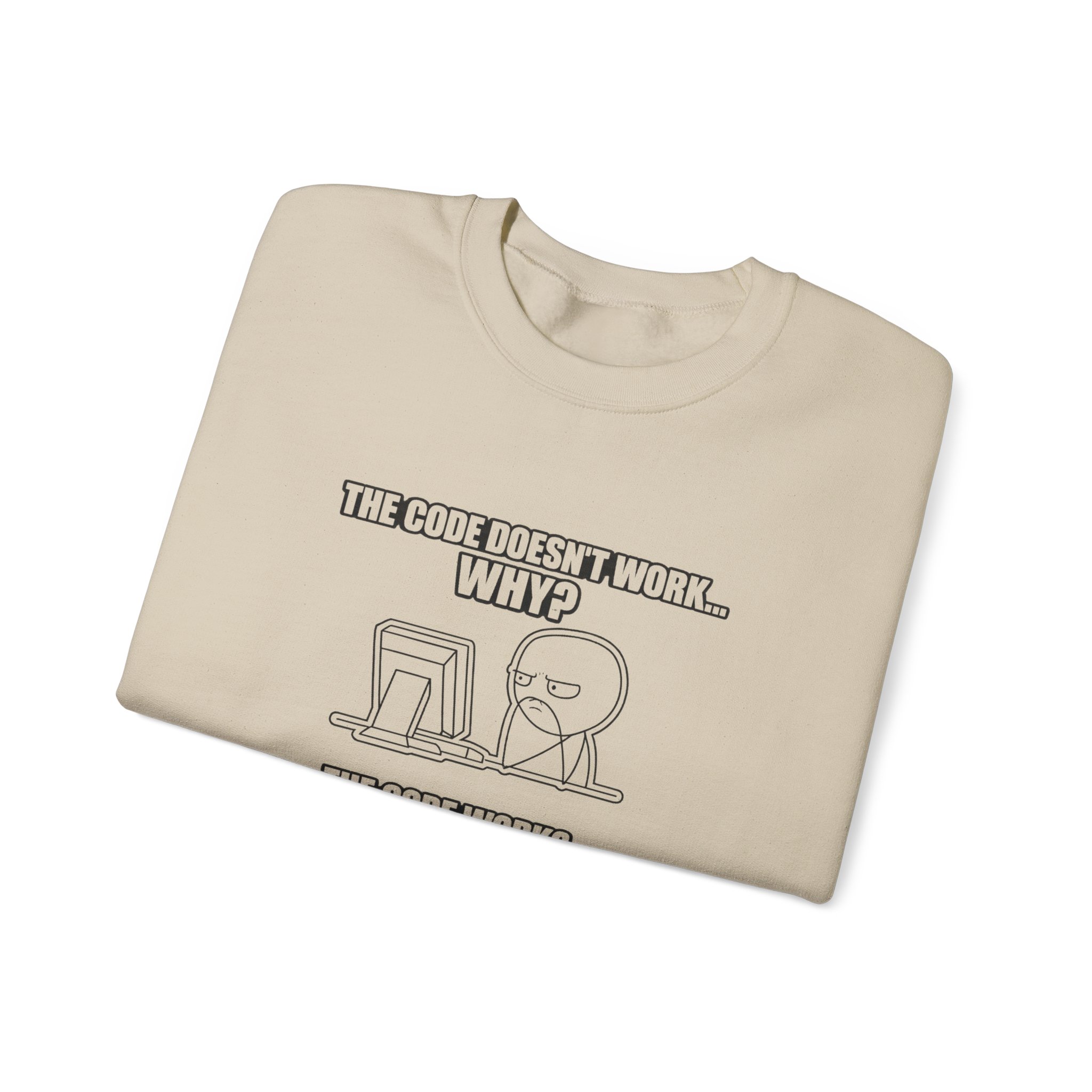 Now That Is a Powerful Cat — AI Meme Sweatshirt for Developers & Tech Fans - Image 39