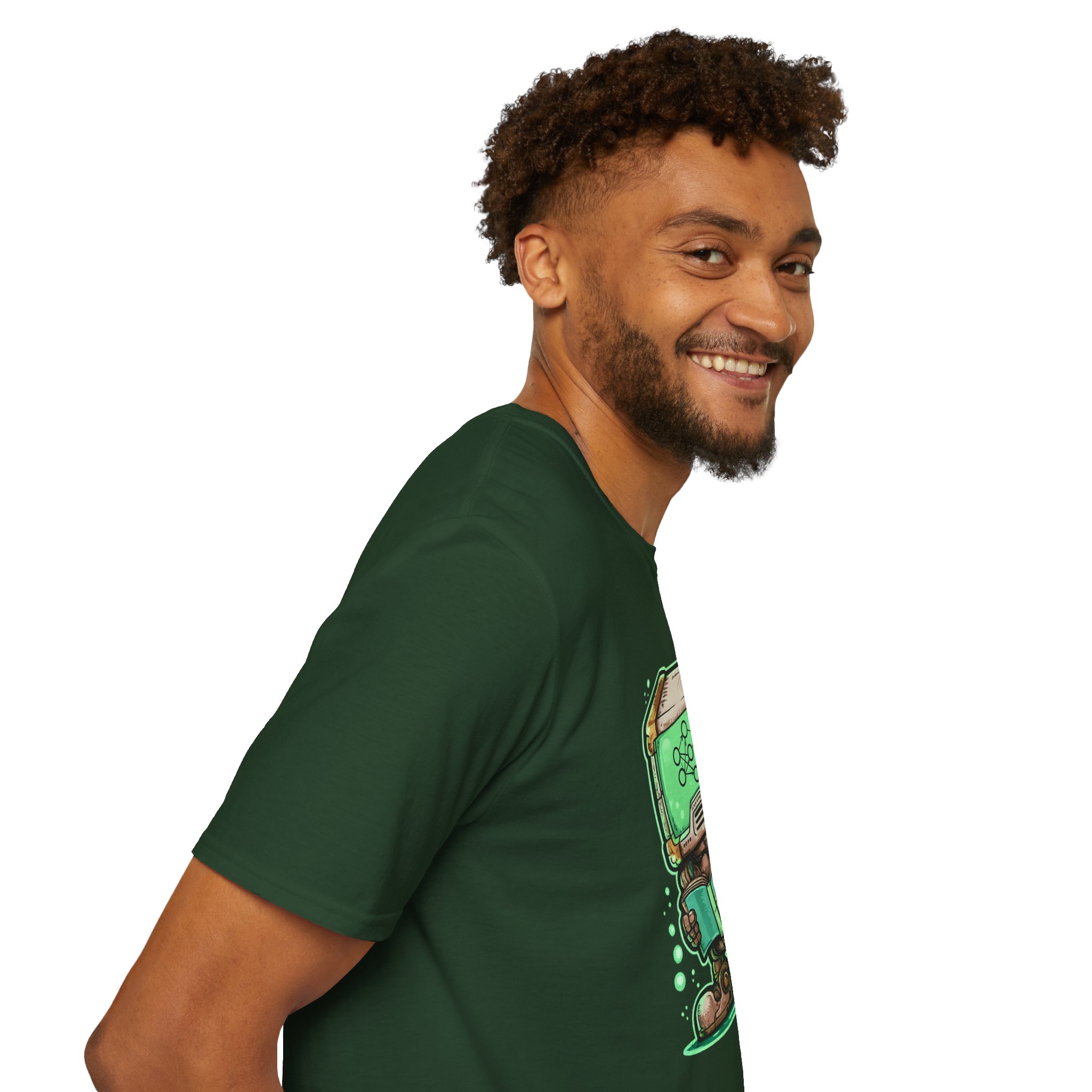 AI Robot Reading Tee | Neural Network Shirt for ML Engineers - Image 88