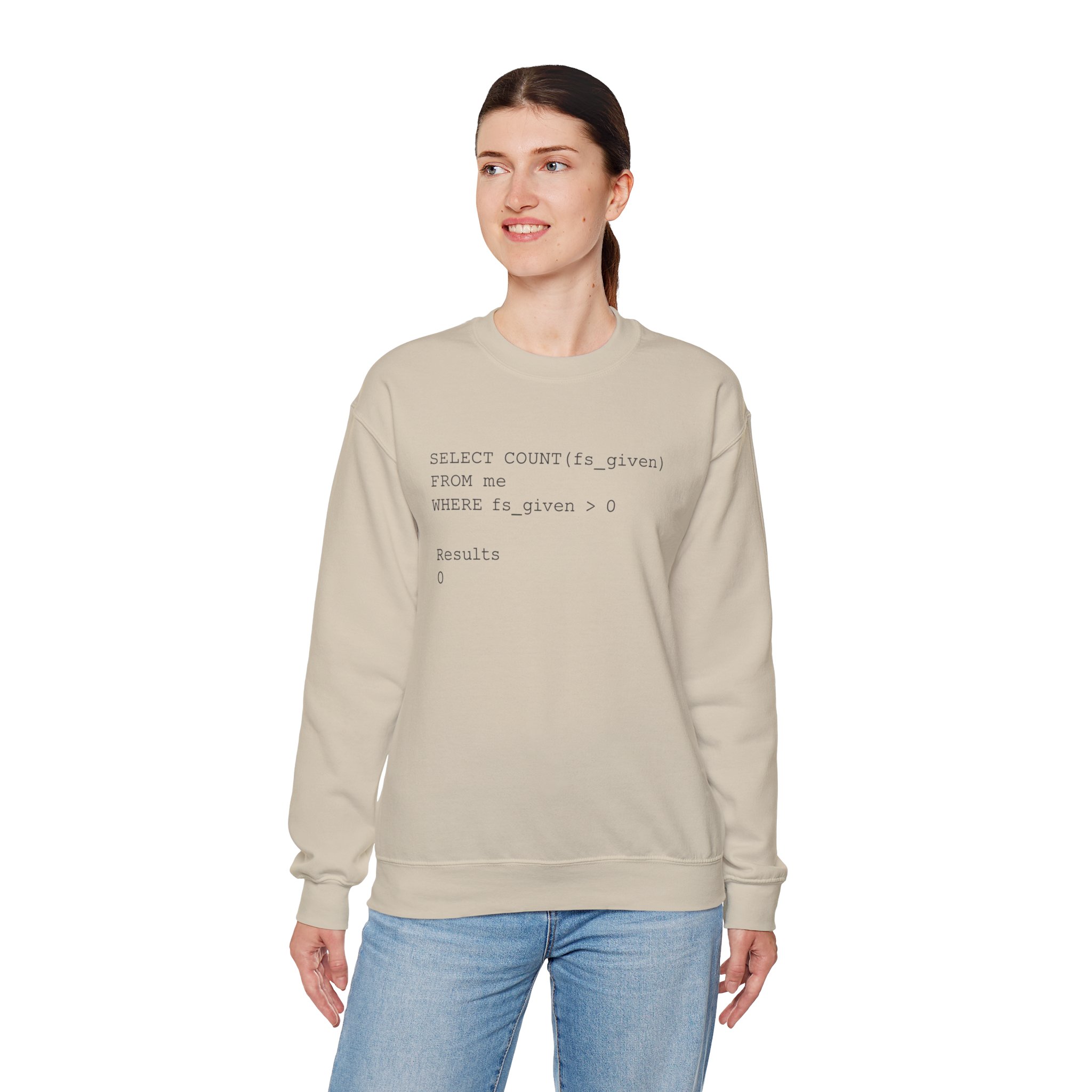 SELECT COUNT Funny SQL Sweatshirt for Data Engineers & Developers - Image 43