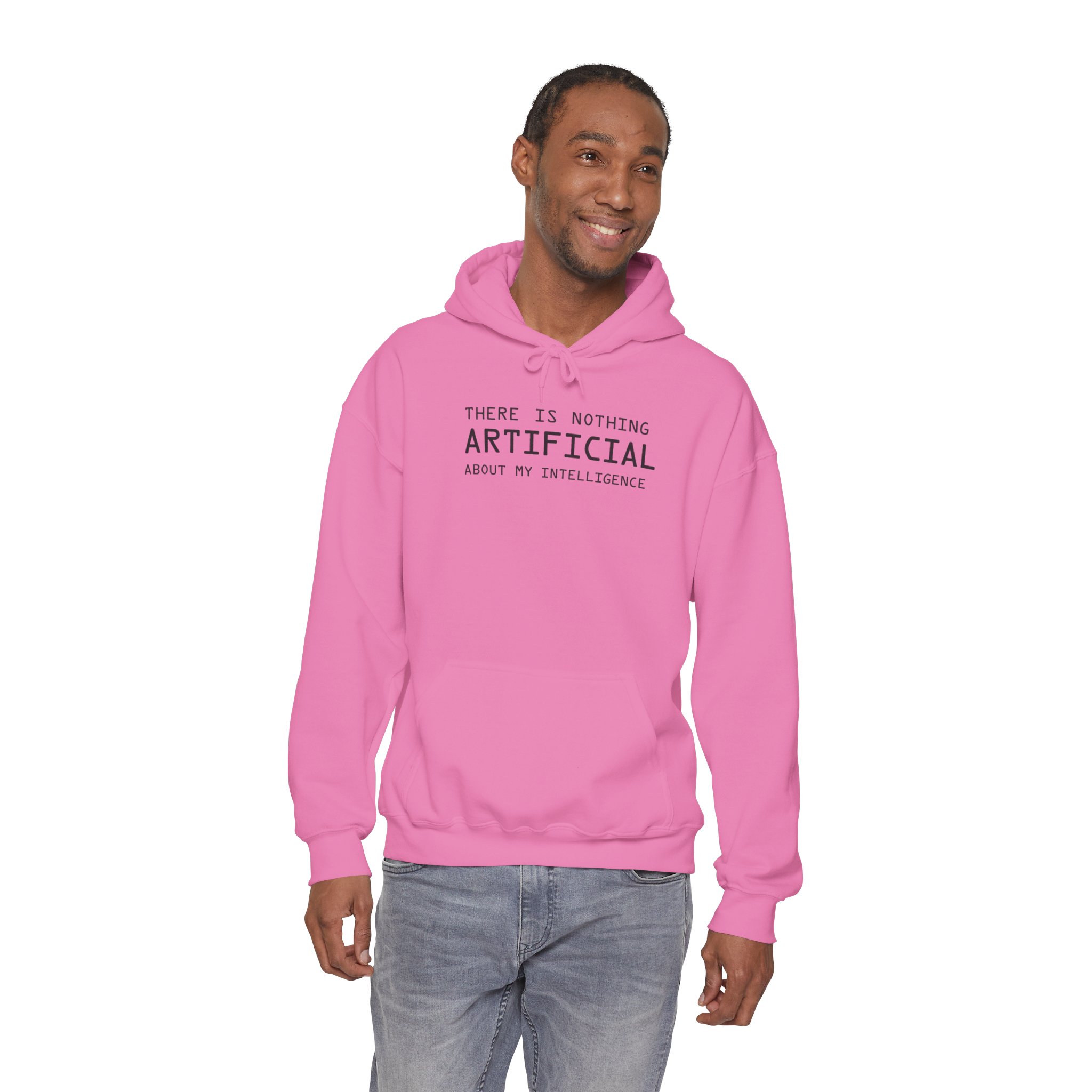 There Is Nothing Artificial About My Intelligence – Funny AI Hoodie - Image 118