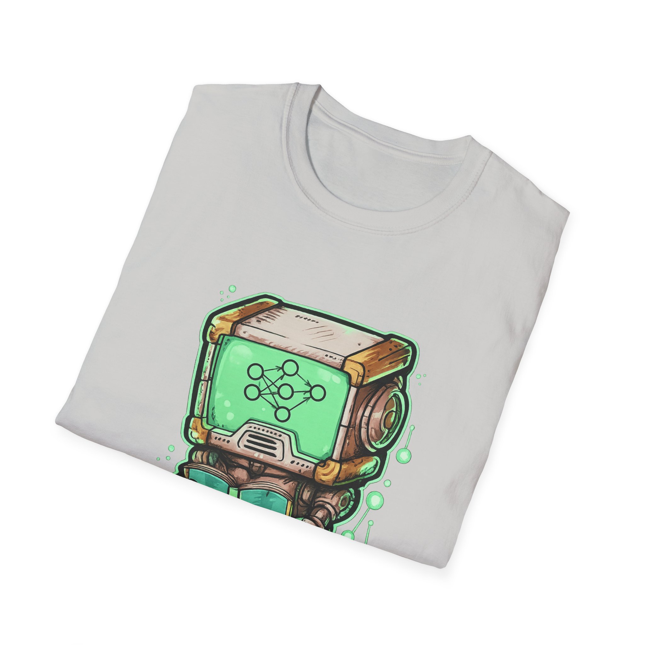 AI Robot Reading Tee | Neural Network Shirt for ML Engineers - Image 5