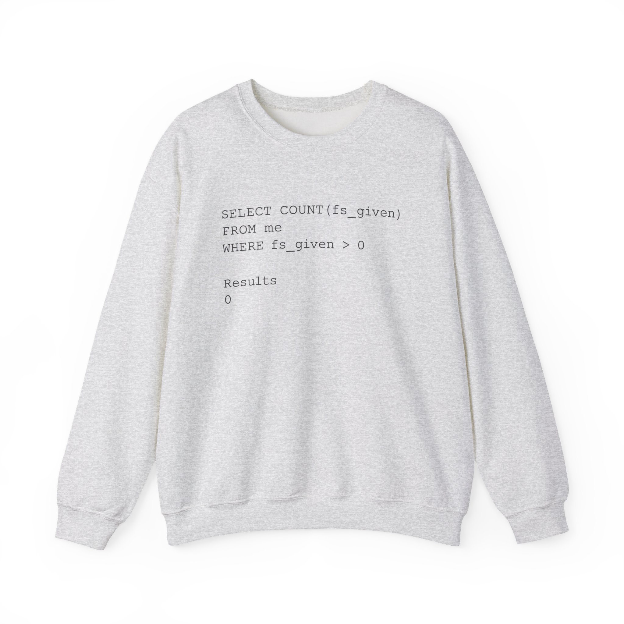 SELECT COUNT Funny SQL Sweatshirt for Data Engineers & Developers - Image 28