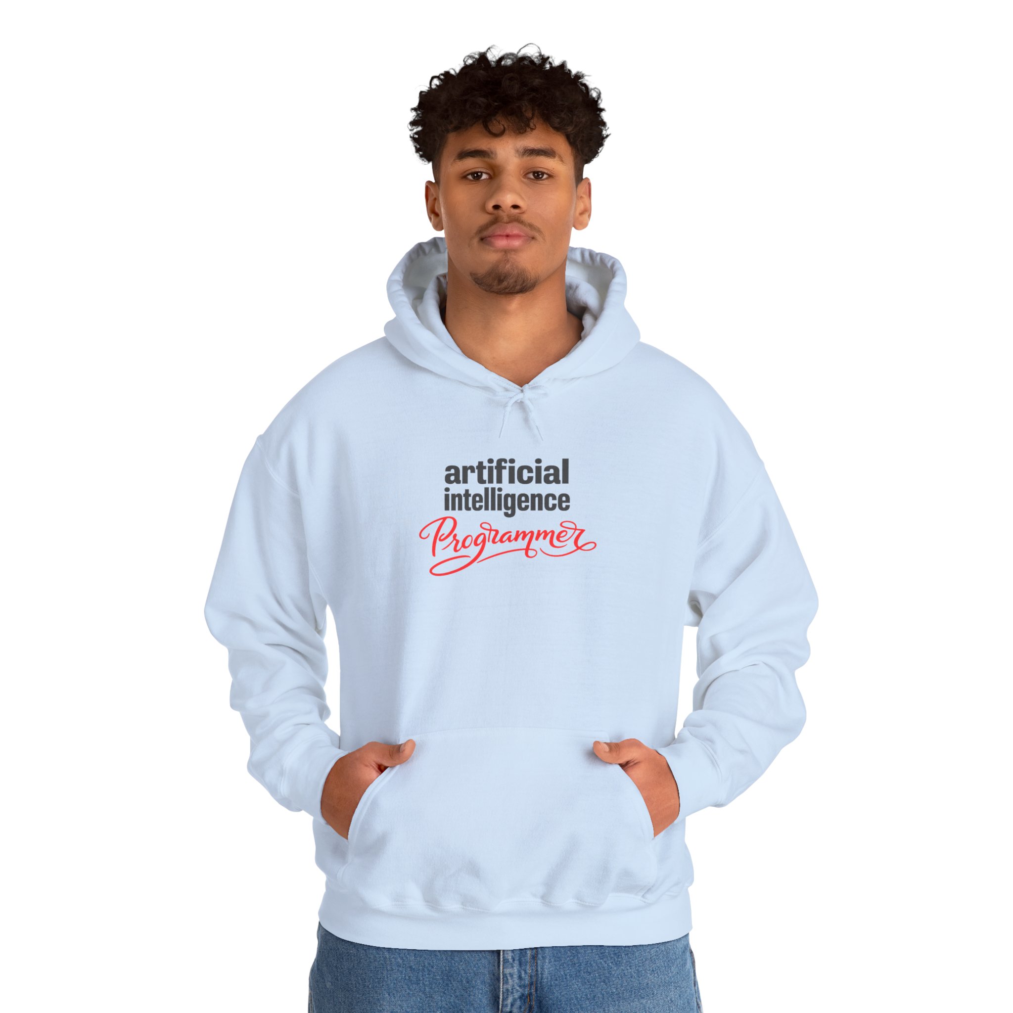 Artificial Intelligence Programmer Hoodie | Bold Script Developer Sweatshirt - Image 57
