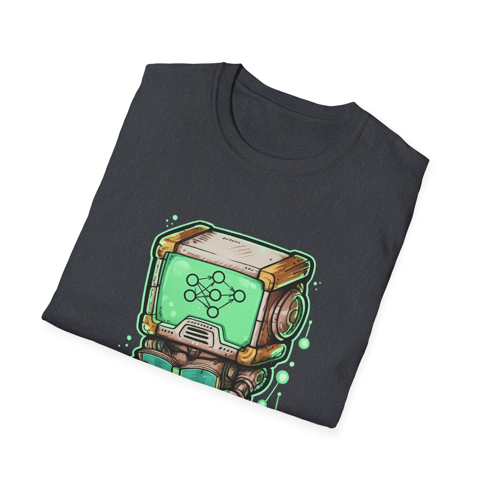 AI Robot Reading Tee | Neural Network Shirt for ML Engineers - Image 103