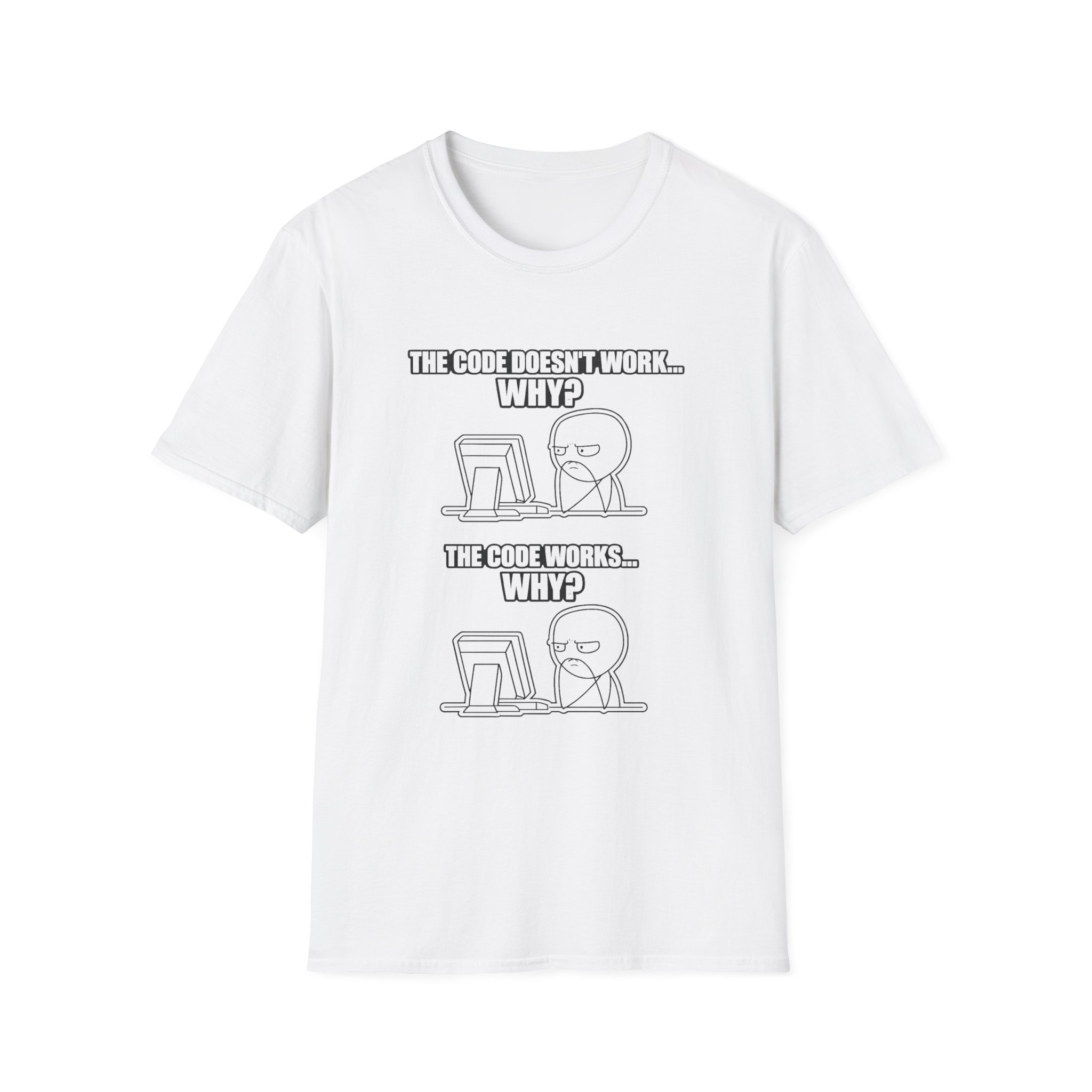 Now That Is a Powerful Cat — Funny AI Meme T-Shirt for Tech Nerds - Image 7