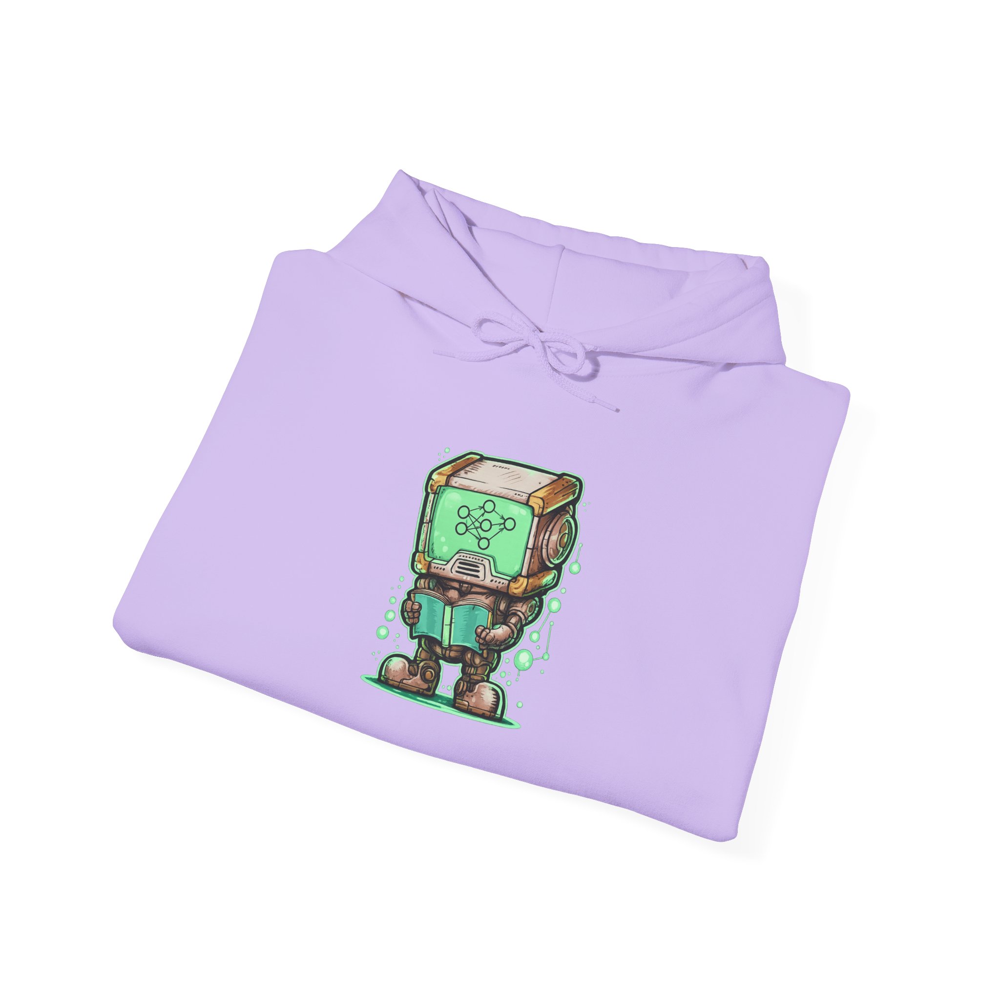 AI Robot Reading Hoodie | Neural Network Sweatshirt for ML Engineers - Image 103