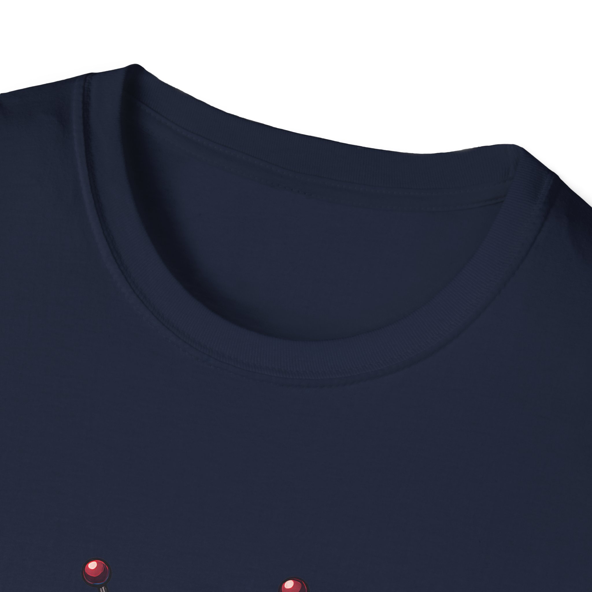 Cute Robot Glowing Eyes – Funny AI Tech Mascot Graphic T-Shirt - Image 124