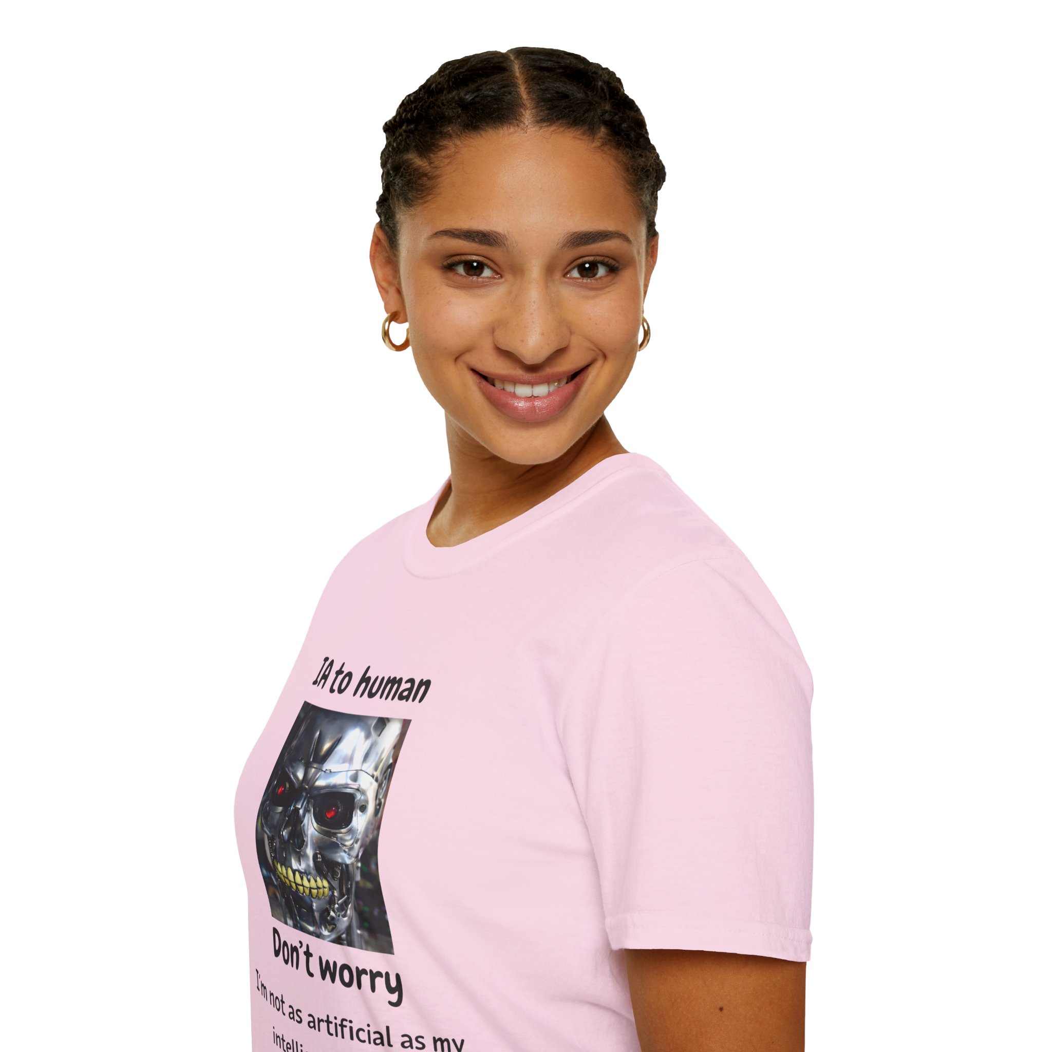 IA to Human Don't Worry — Funny AI Humor T-Shirt for Tech & Developers - Image 117