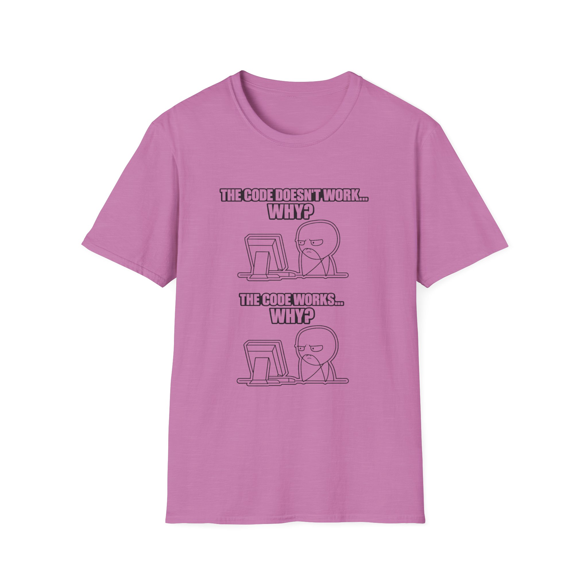 Now That Is a Powerful Cat — Funny AI Meme T-Shirt for Tech Nerds - Image 45