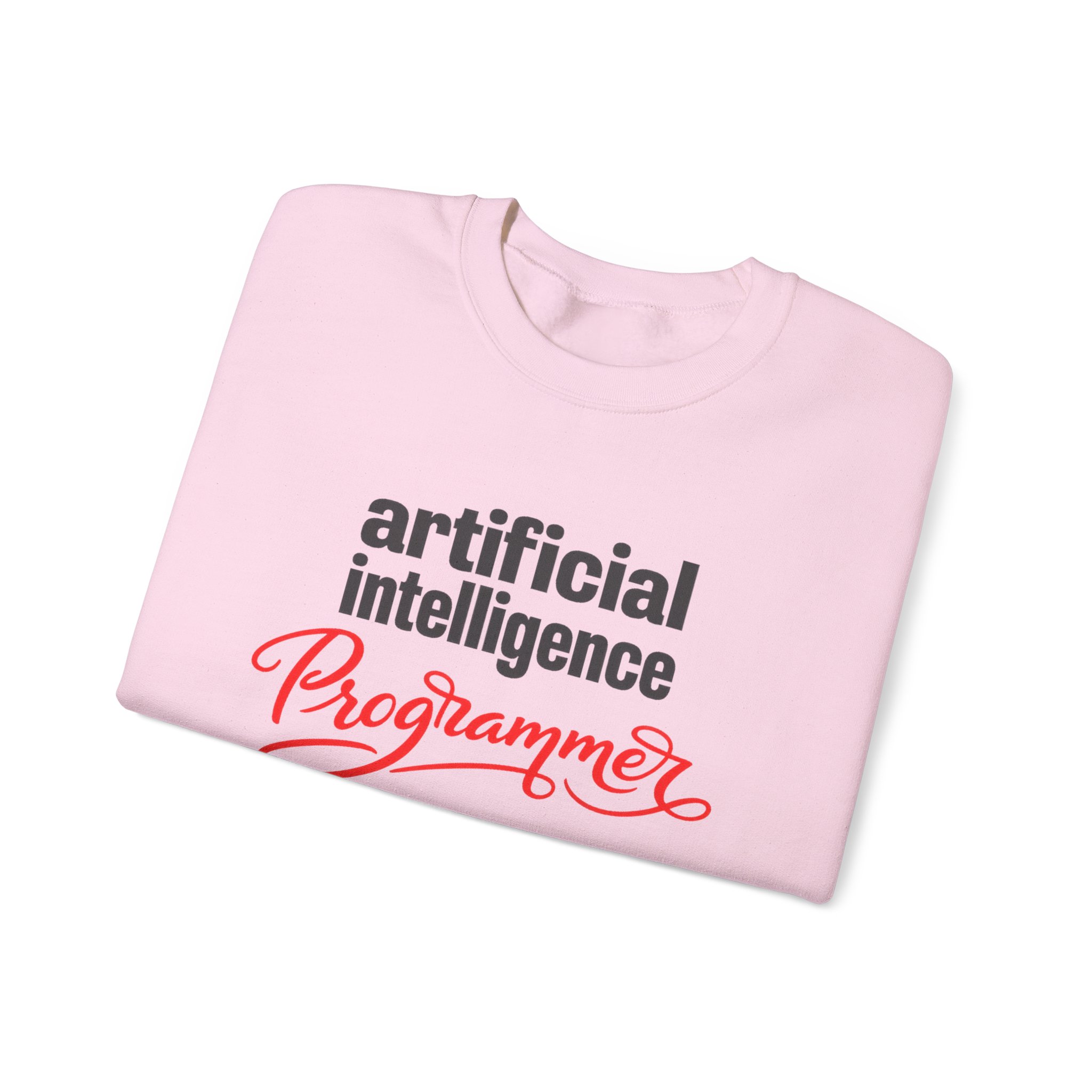 Artificial Intelligence Programmer Sweatshirt | Bold Script Developer Hoodie - Image 52