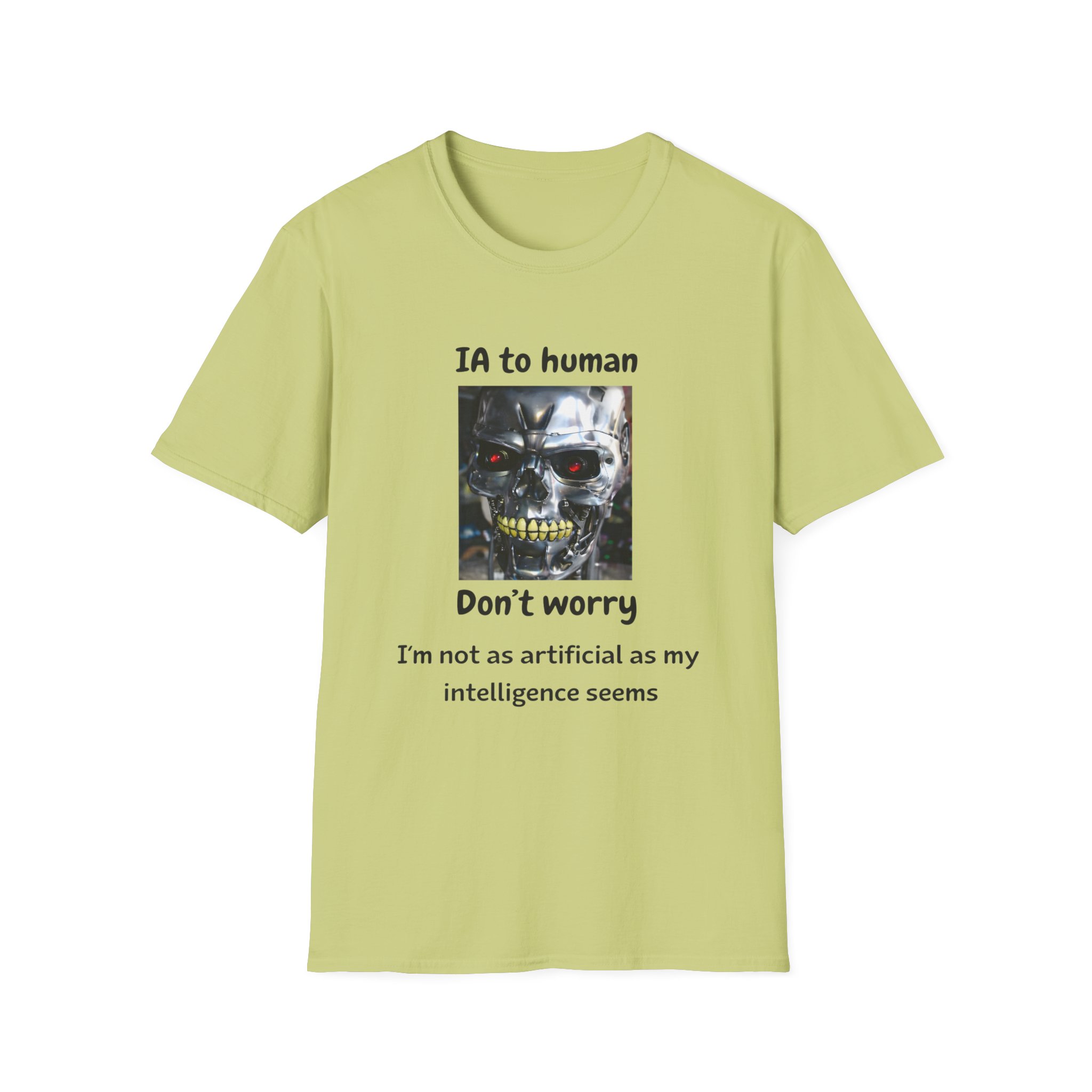 IA to Human Don't Worry — Funny AI Humor T-Shirt for Tech & Developers - Image 67
