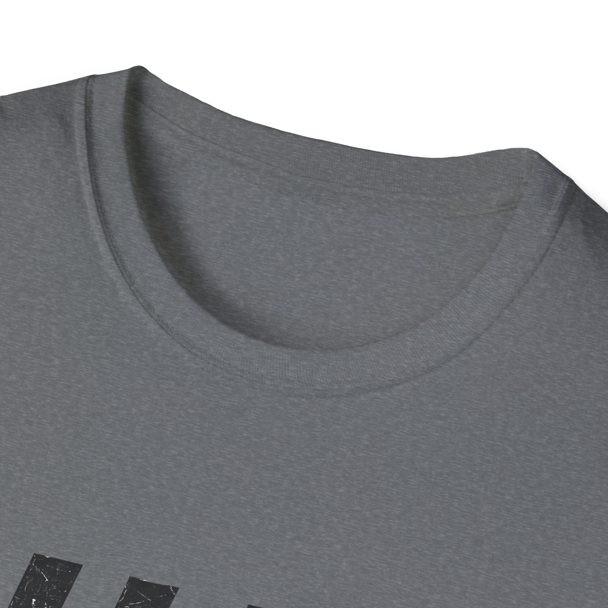 #AI Distressed Dark Minimalist Artificial Intelligence Graphic T-Shirt - Image 80