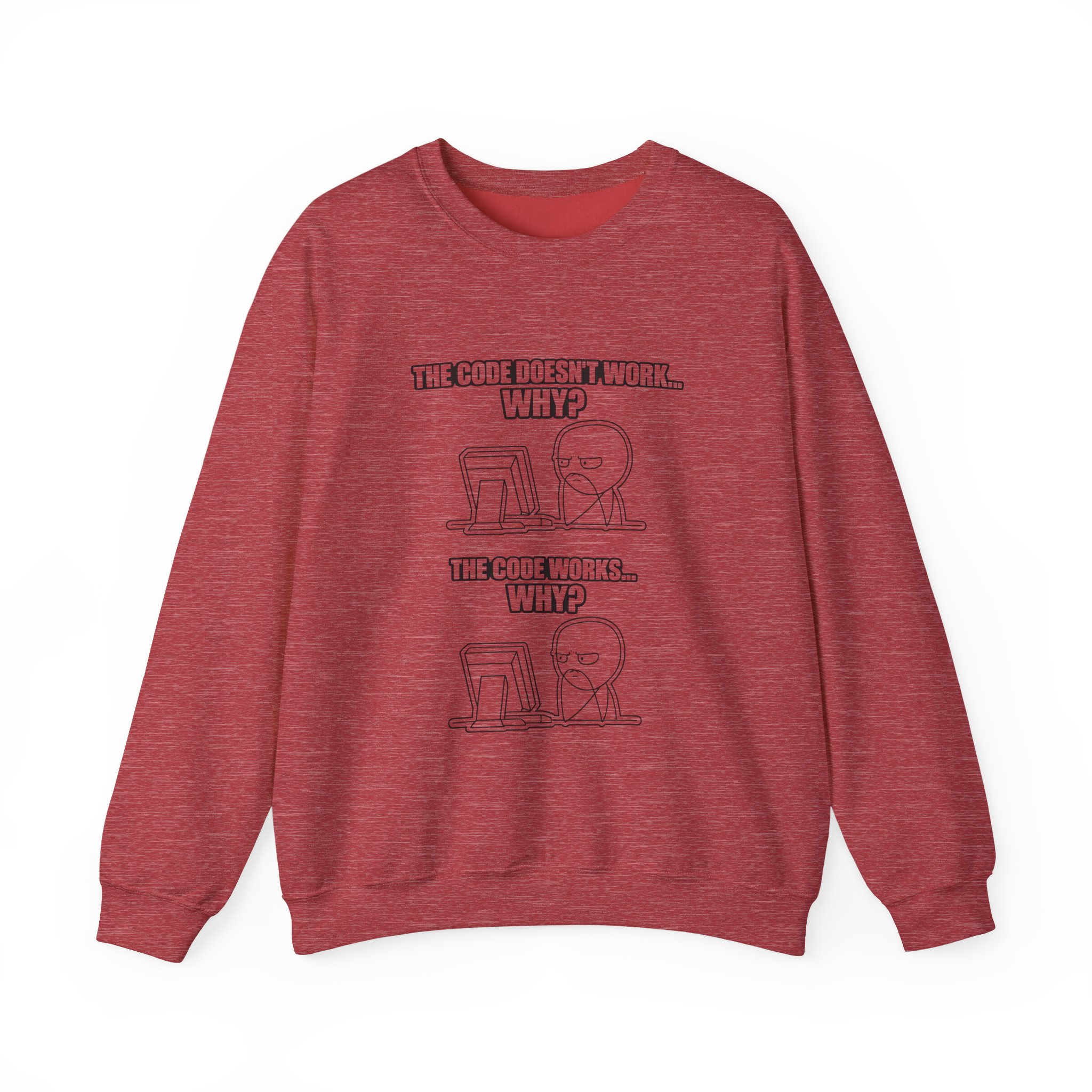 Now That Is a Powerful Cat — AI Meme Sweatshirt for Developers & Tech Fans - Image 82