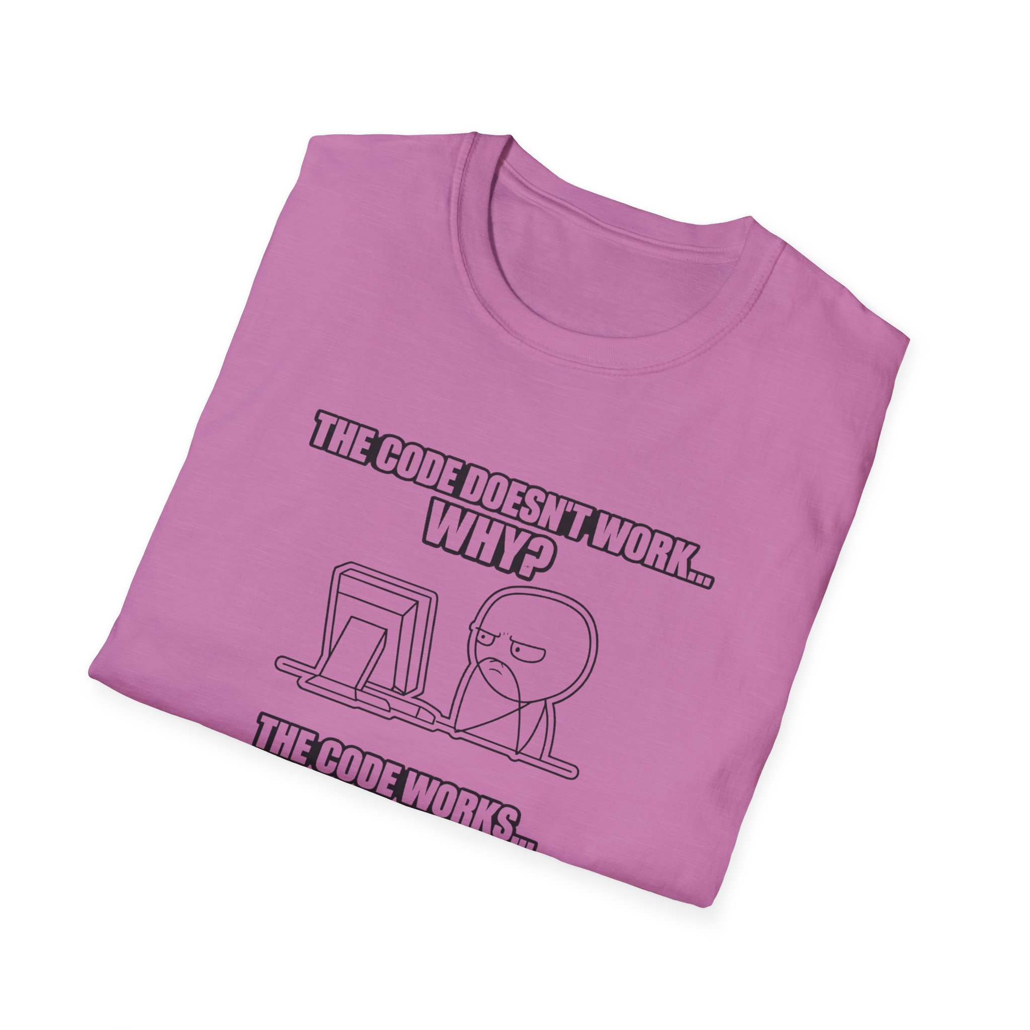 Now That Is a Powerful Cat — Funny AI Meme T-Shirt for Tech Nerds - Image 48