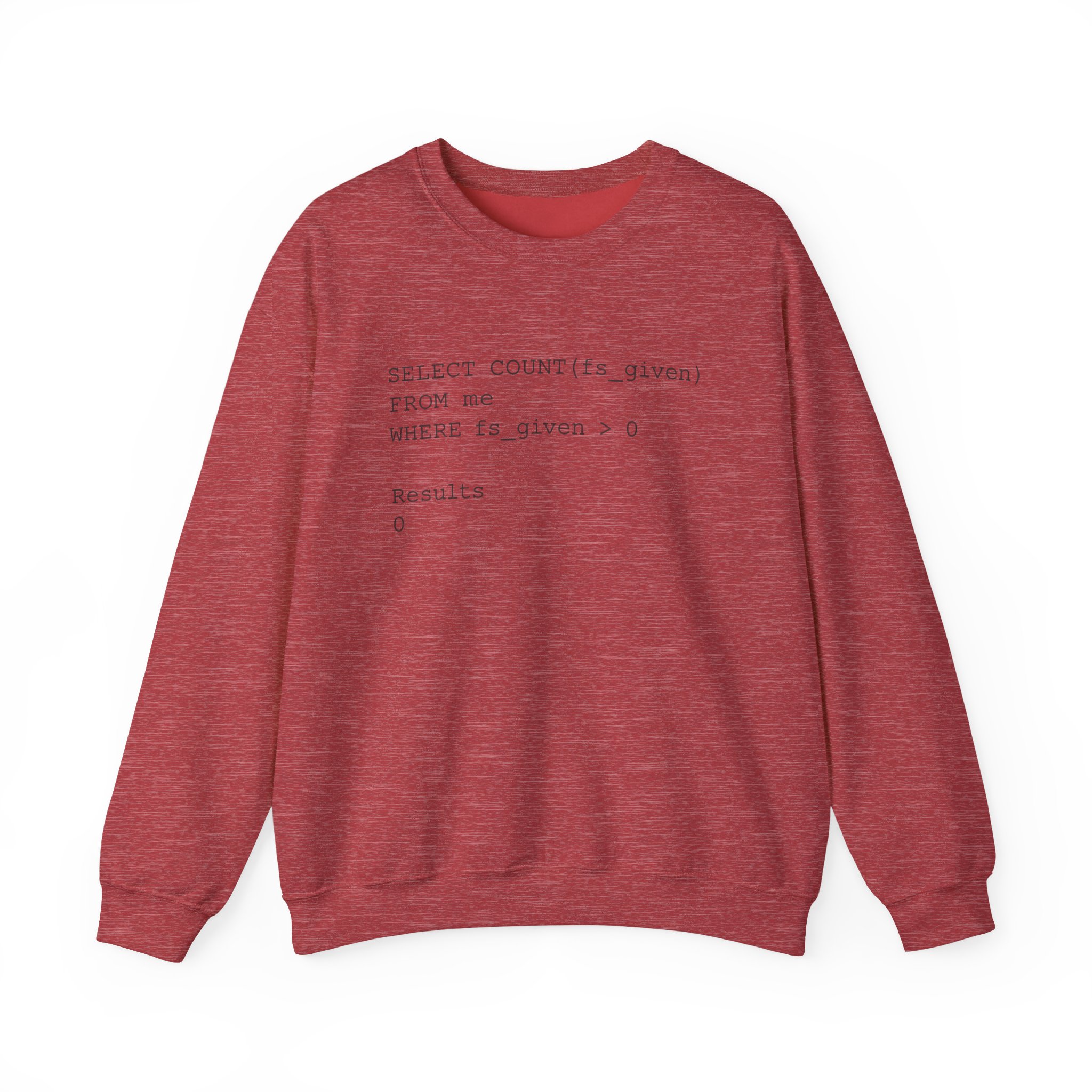 SELECT COUNT Funny SQL Sweatshirt for Data Engineers & Developers - Image 82
