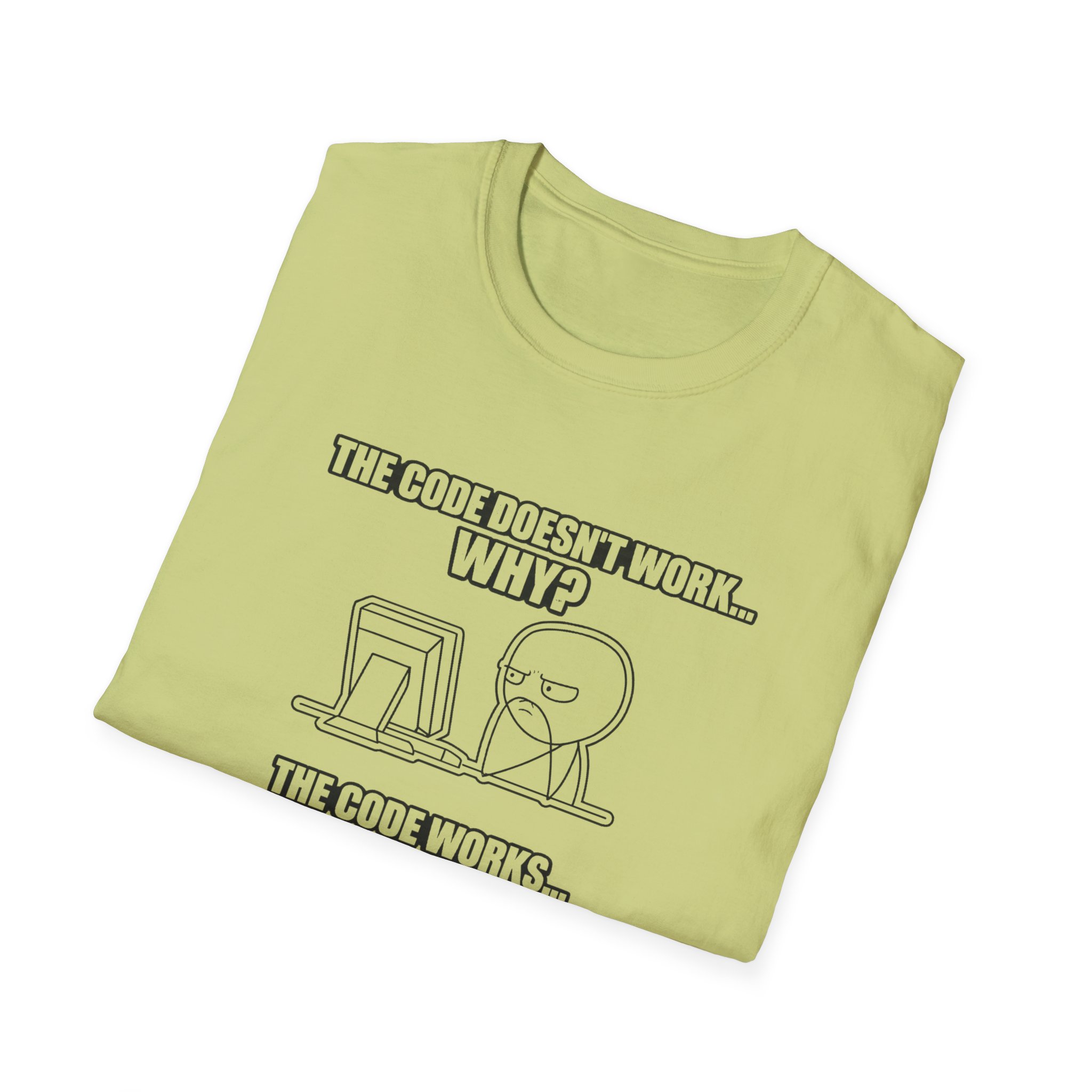 Now That Is a Powerful Cat — Funny AI Meme T-Shirt for Tech Nerds - Image 158