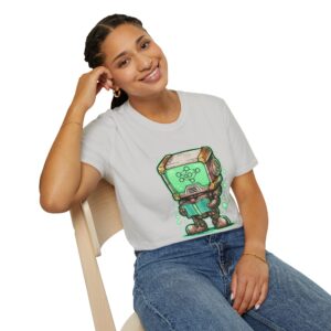 AI Robot Reading Tee | Neural Network Shirt for ML Engineers