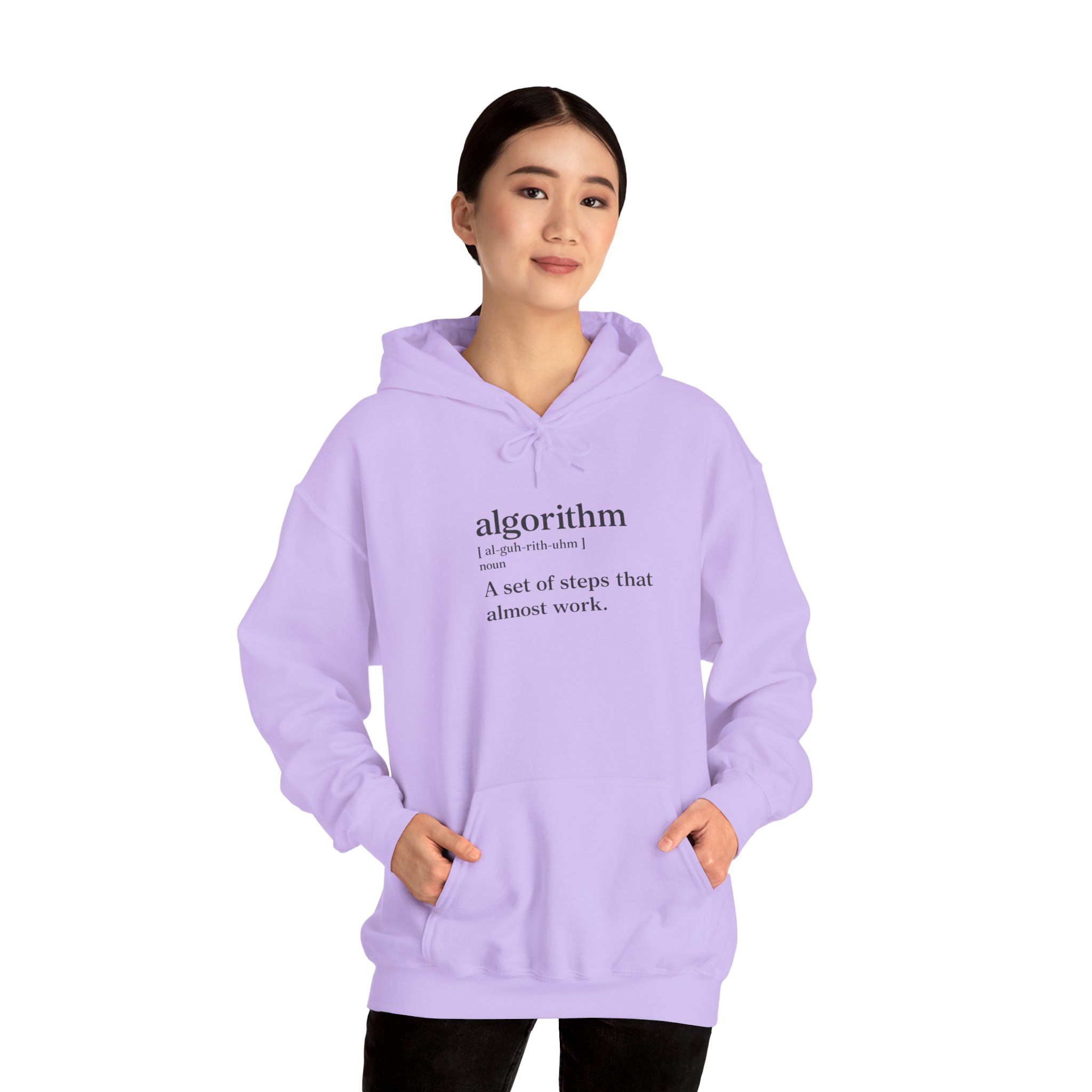 Algorithm Definition – A Set of Steps That Almost Work Funny Hoodie - Image 104