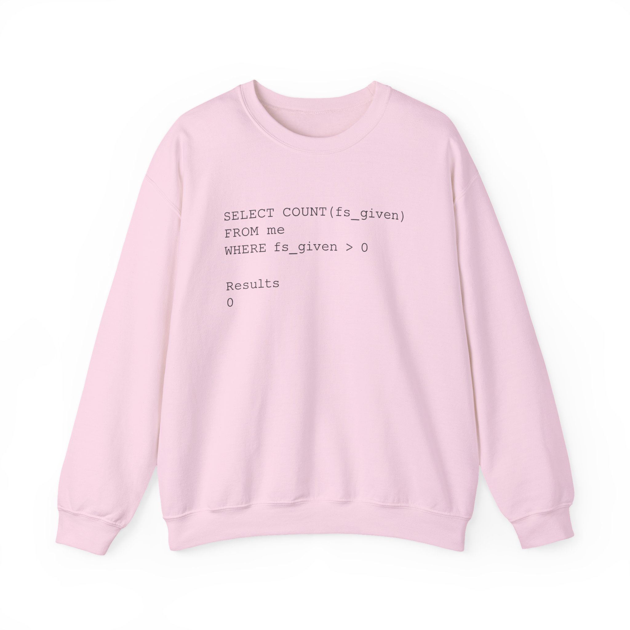 SELECT COUNT Funny SQL Sweatshirt for Data Engineers & Developers - Image 64