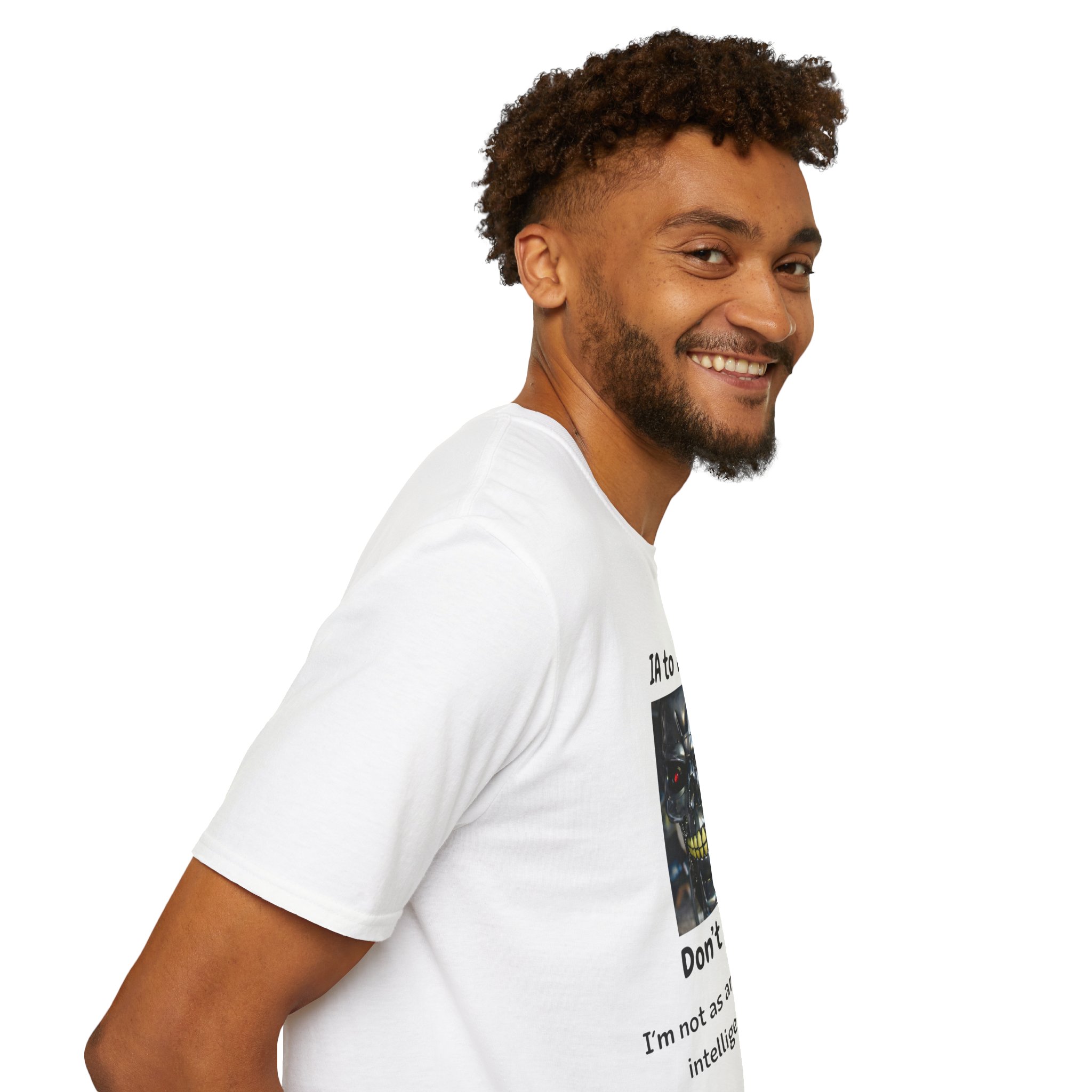 IA to Human Don't Worry — Funny AI Humor T-Shirt for Tech & Developers - Image 17